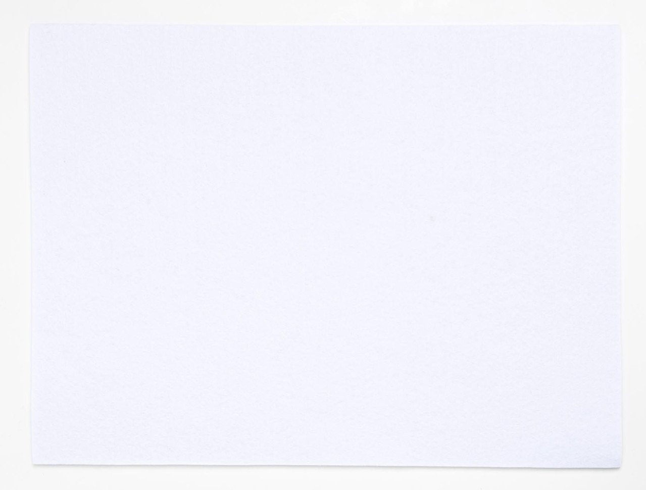 Glorex Bastelfilz Glorex Bastelfilz weiß 30 x 40 cm, 1 Bogen