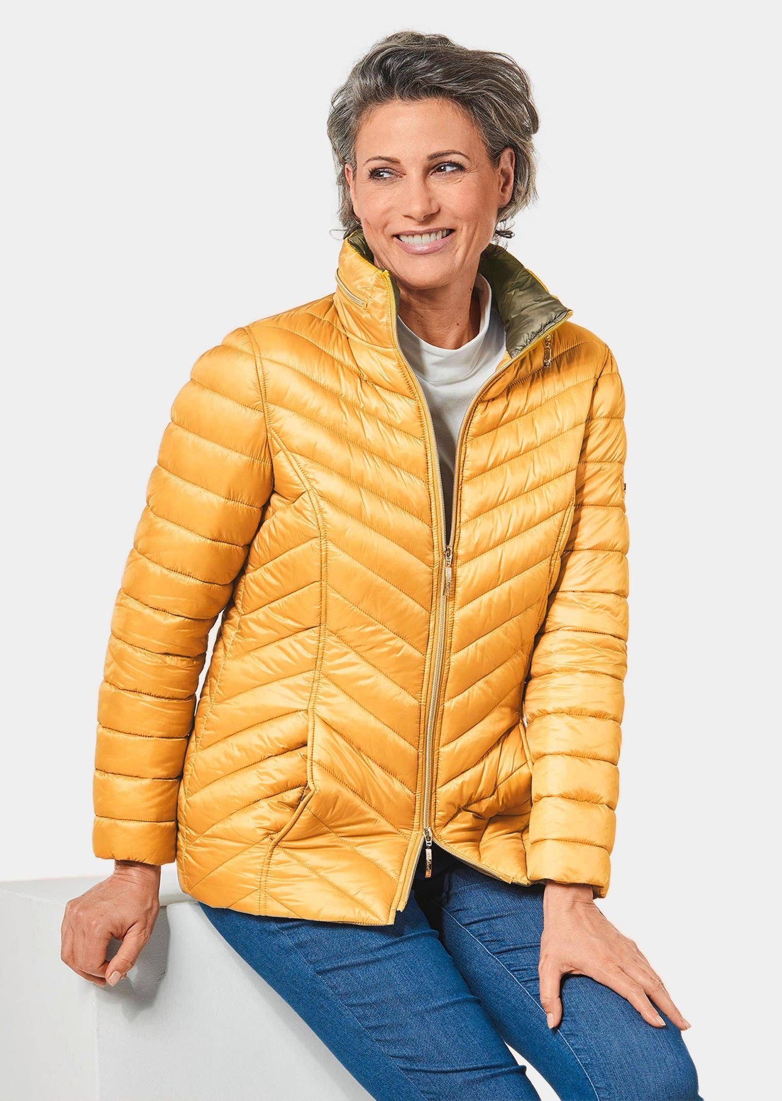 GOLDNER Steppjacke Leichte Steppjacke in knitterarmer Ware