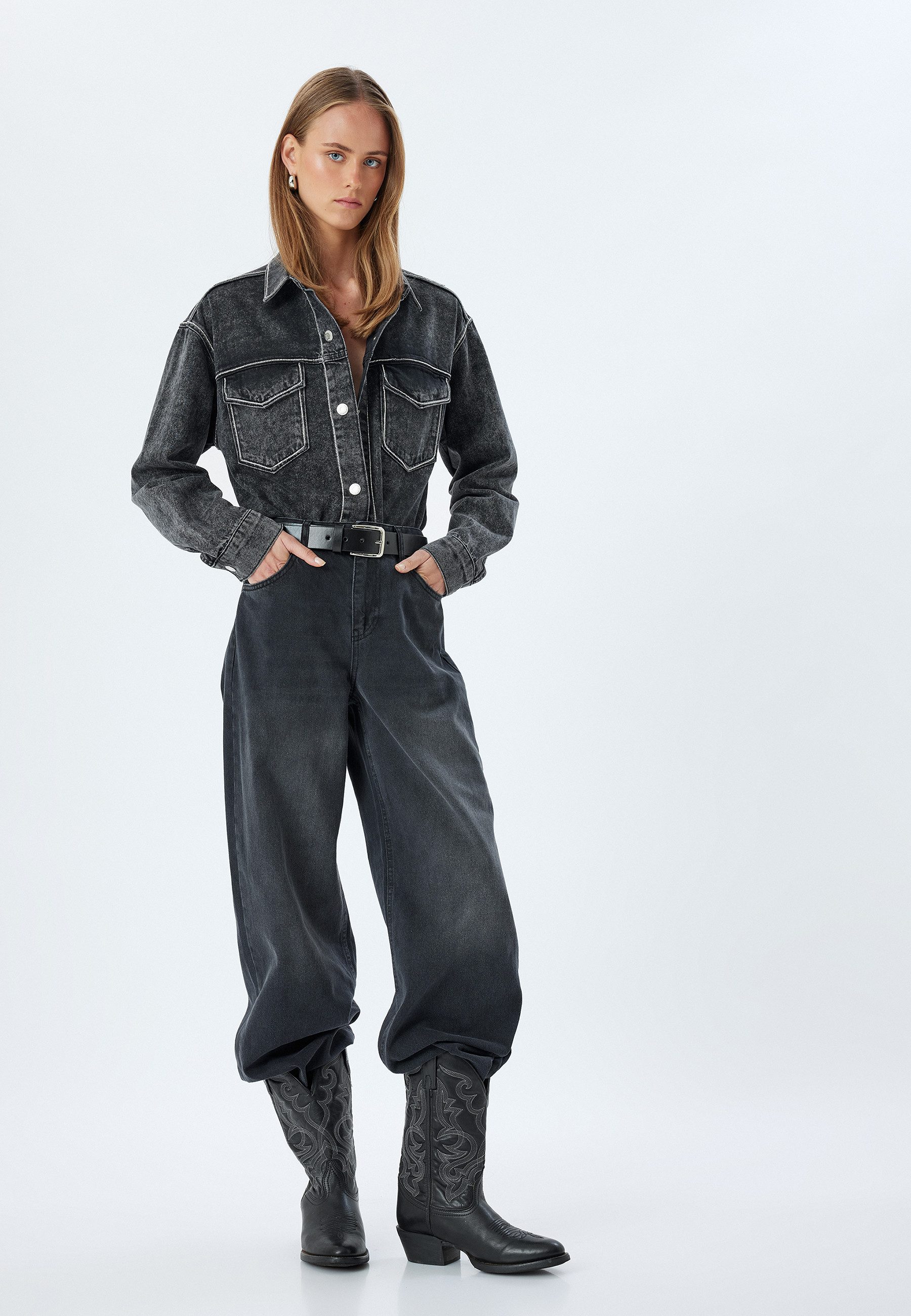 Koton Loose-fit-Jeans Denim Loose Loose-fit-Jeans