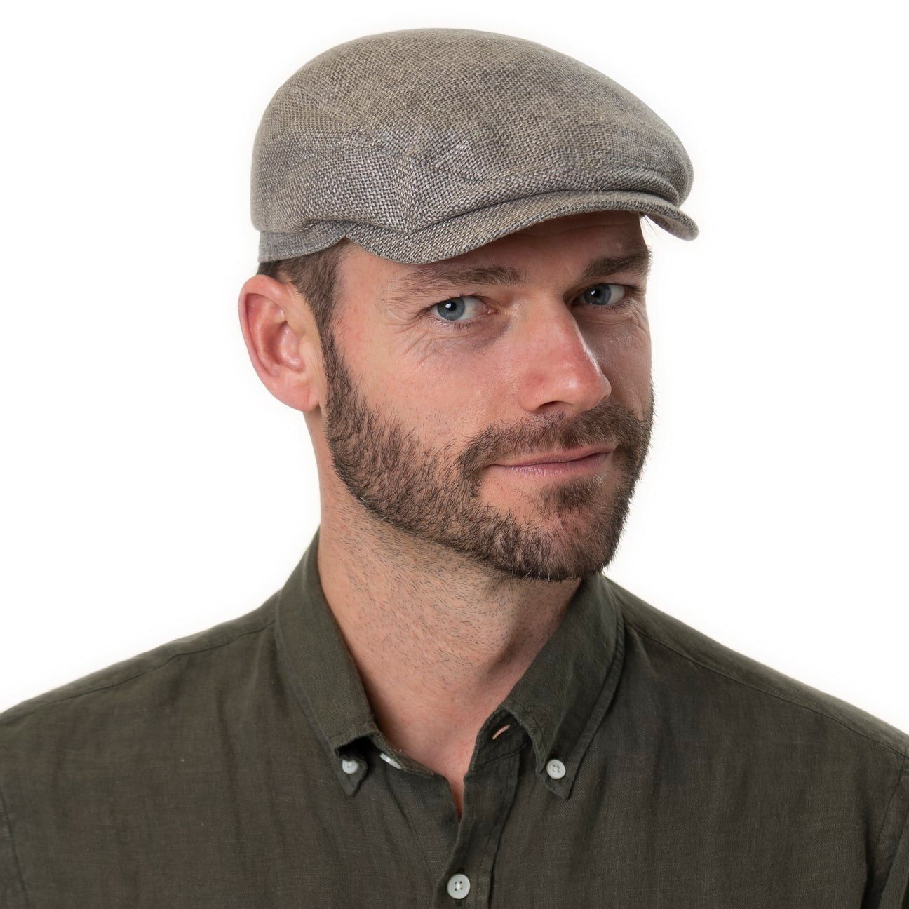 Stetson Flat Cap (1-St) Schirmmütze mit Schirm, Made in the EU