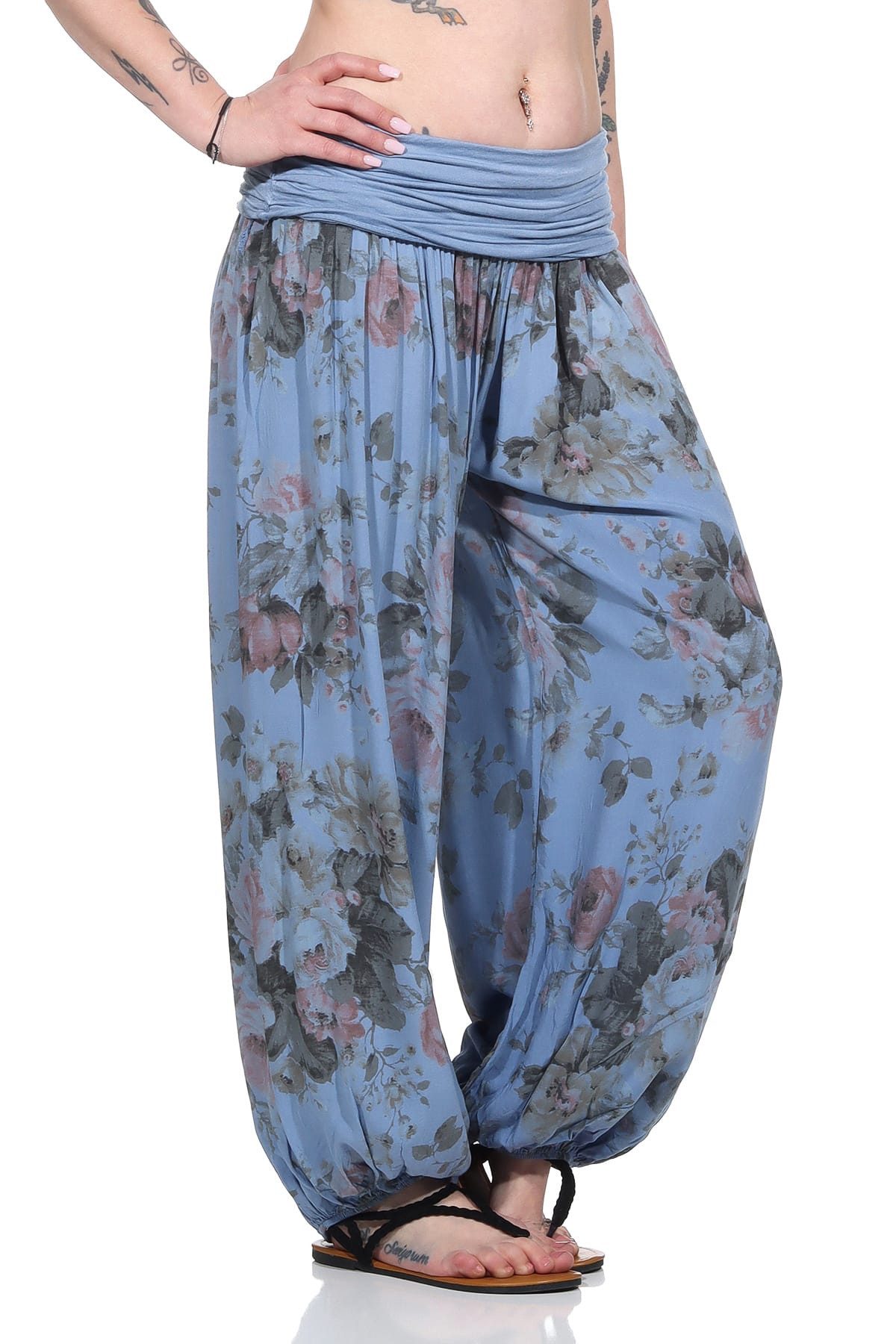 OriginalYou Haremshose Sommerhosen luftige Flatterhosen für Damen leichte P günstig online kaufen