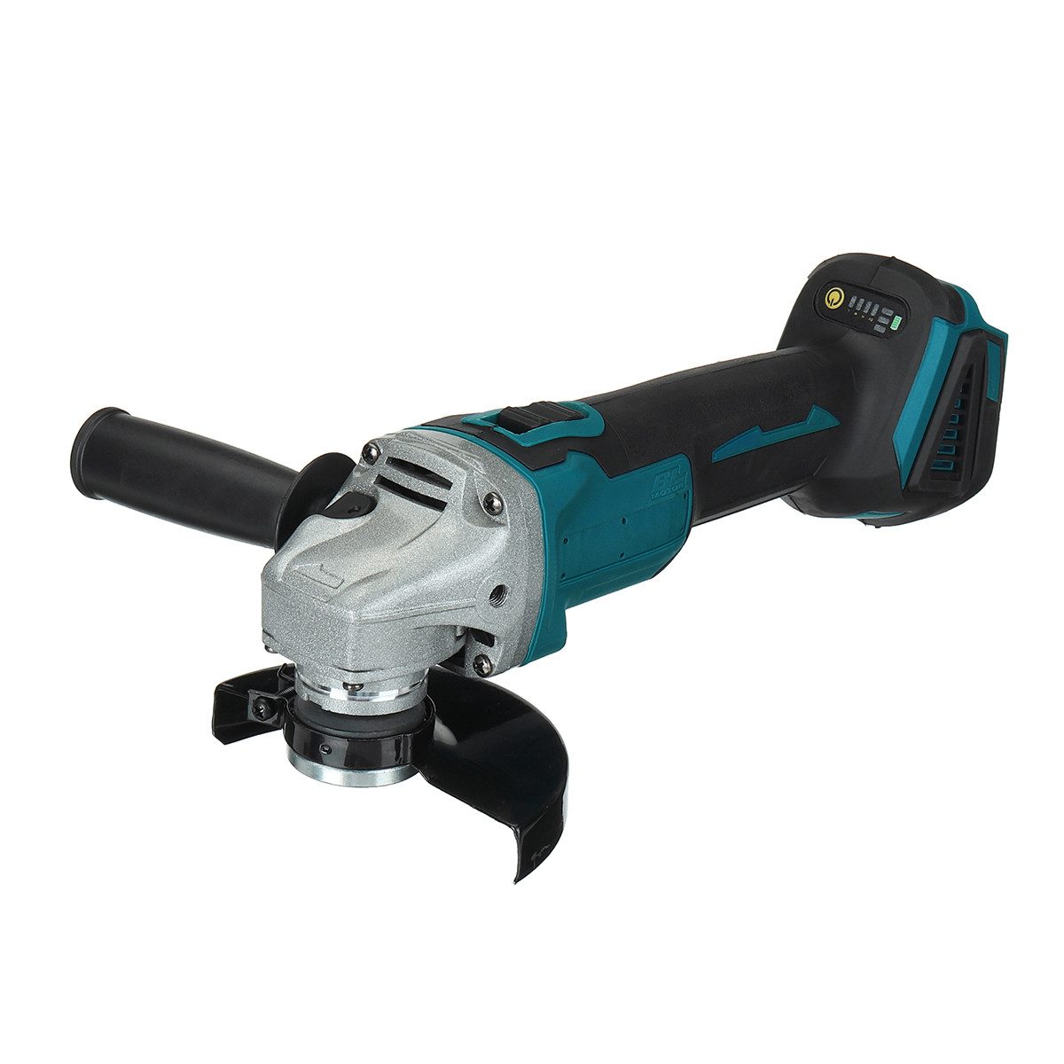 Insma Elektrowerkzeug-Set 4 IN 1 Multi Werkzeugsatz inkl. 4 Akkus Set, Bürstenlose, 4-tlg., 125mm Winkelschleifer + Bohrmaschine + Schrauber+ Schlagbohrmaschine, mit LED-Arbeitslicht und Koffer