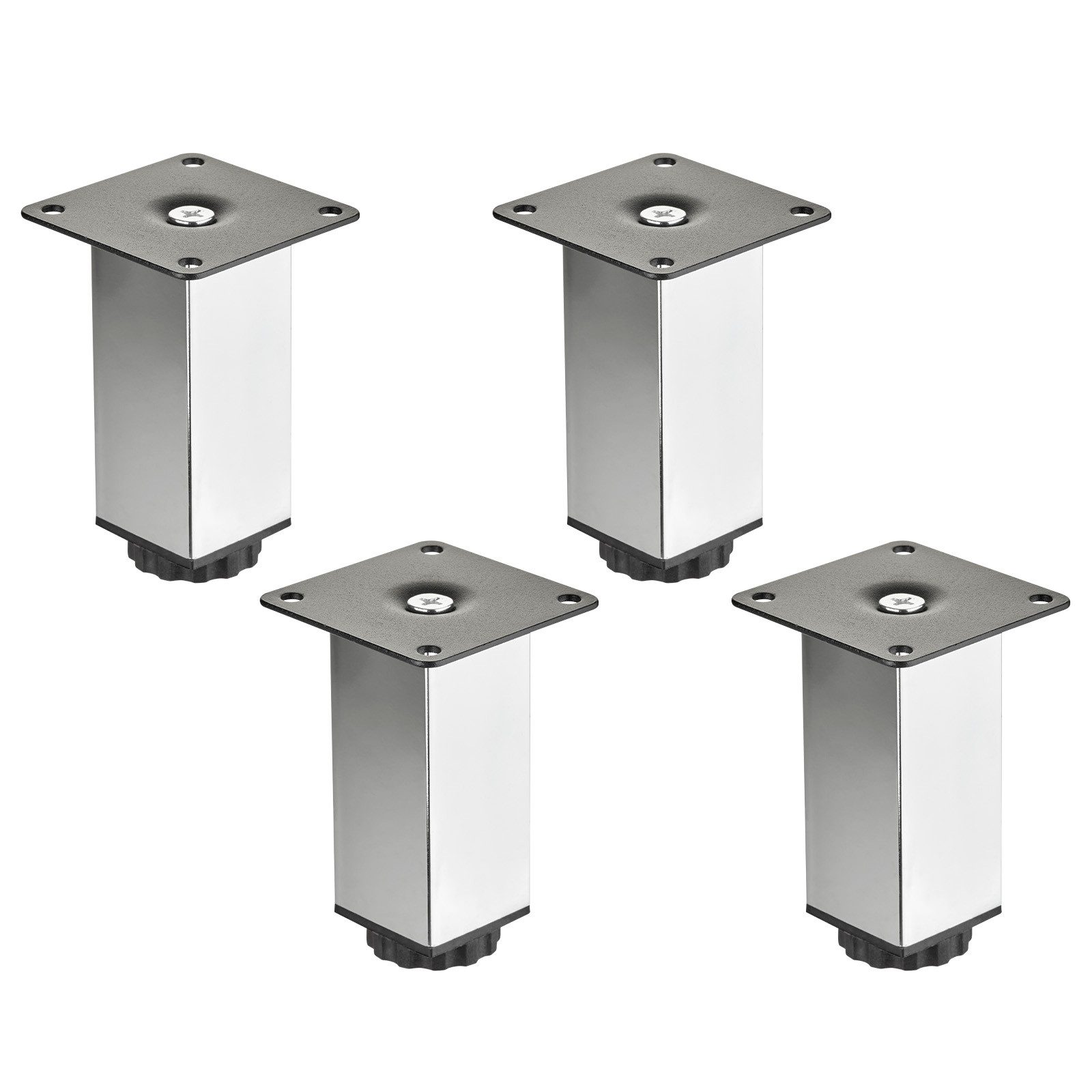 SO-TECH® Möbelfuß ZULU 38 x 38 mm 100 - 150 mm, belastbar bis 100 kg pro Fu günstig online kaufen