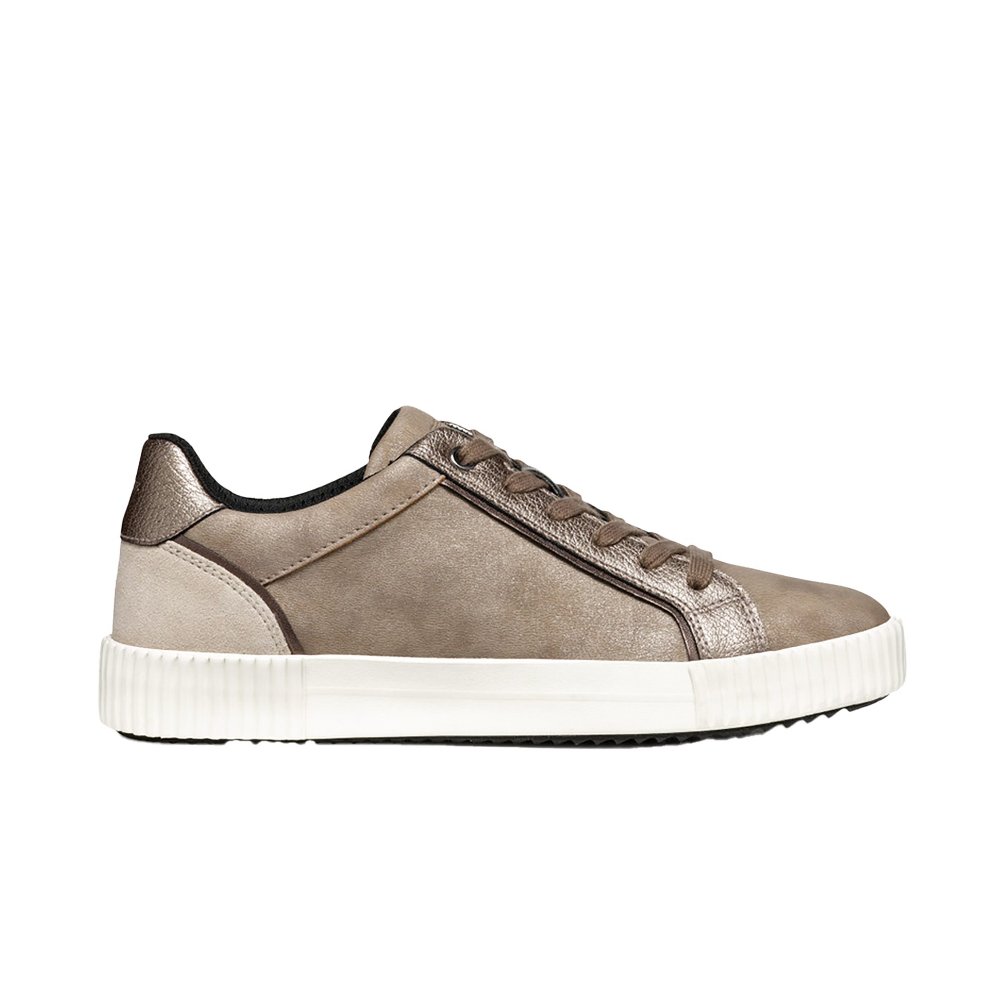 Geox GEOX BLOMIEE, Sneaker, Taupe / Bronze / Metallik, Damen Sneaker