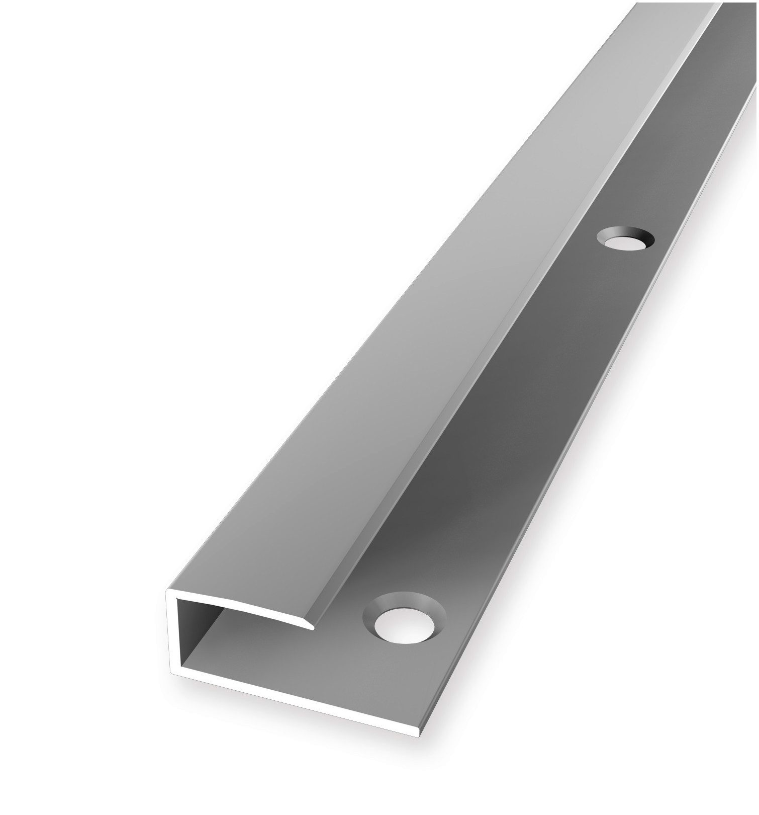 PROVISTON Abschlussprofil Aluminium, 23 x 2700 günstig online kaufen