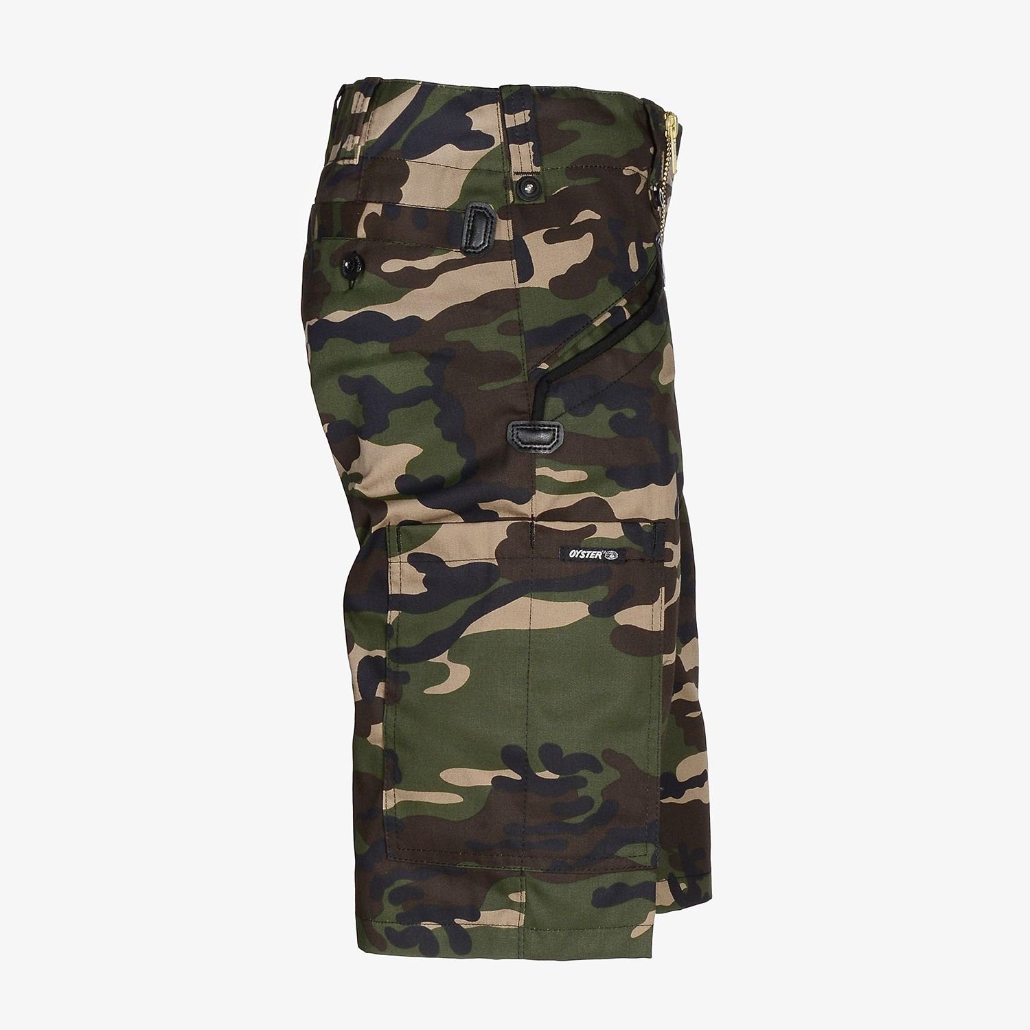 Oyster Arbeitsshorts Oyster Zunfthose kurz Camouflage Dachdecker Zimmermann günstig online kaufen