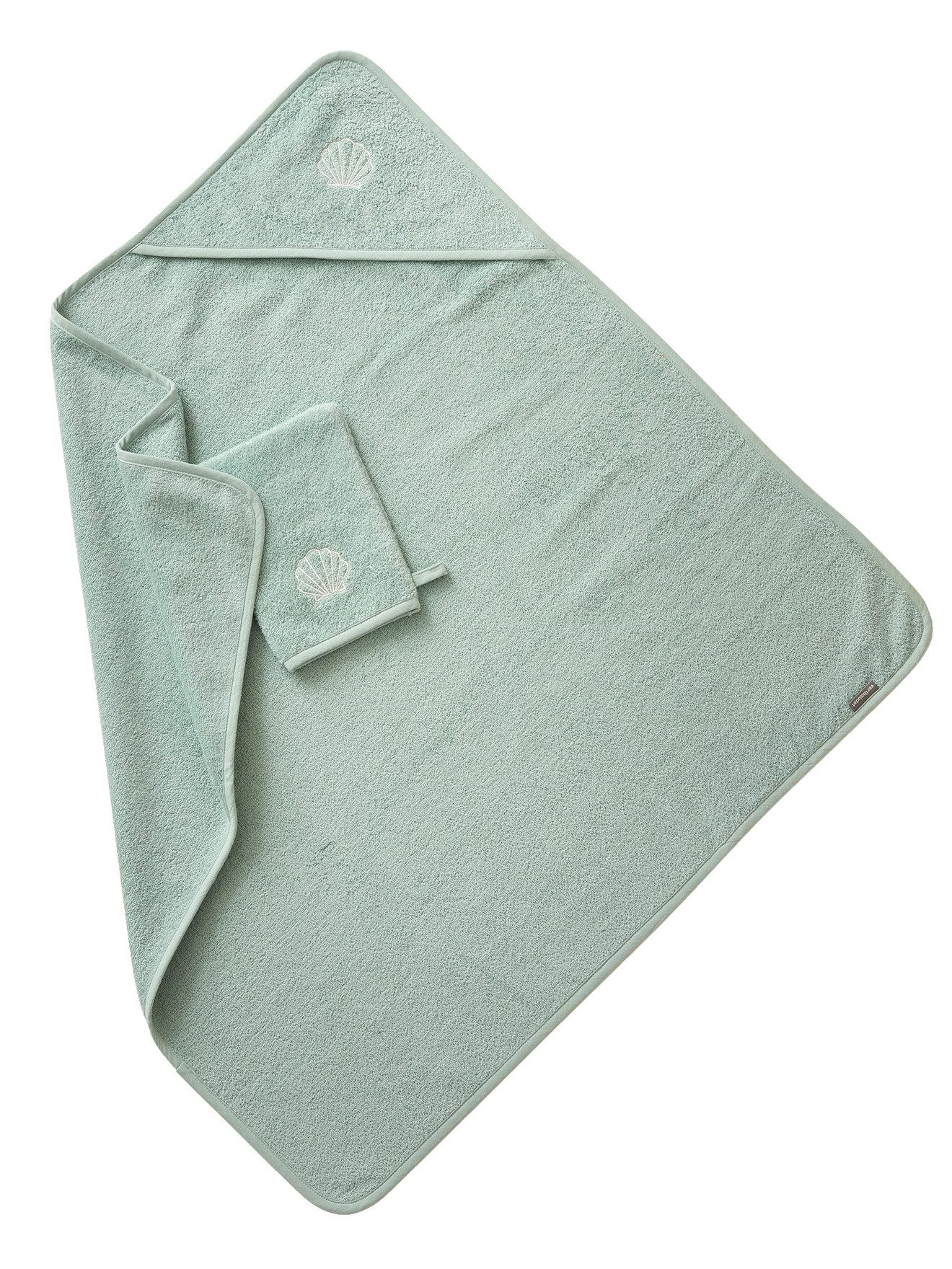 vertbaudet Kapuzenhandtuch Baby Kapuzenbadetuch & Waschhandschuh günstig online kaufen