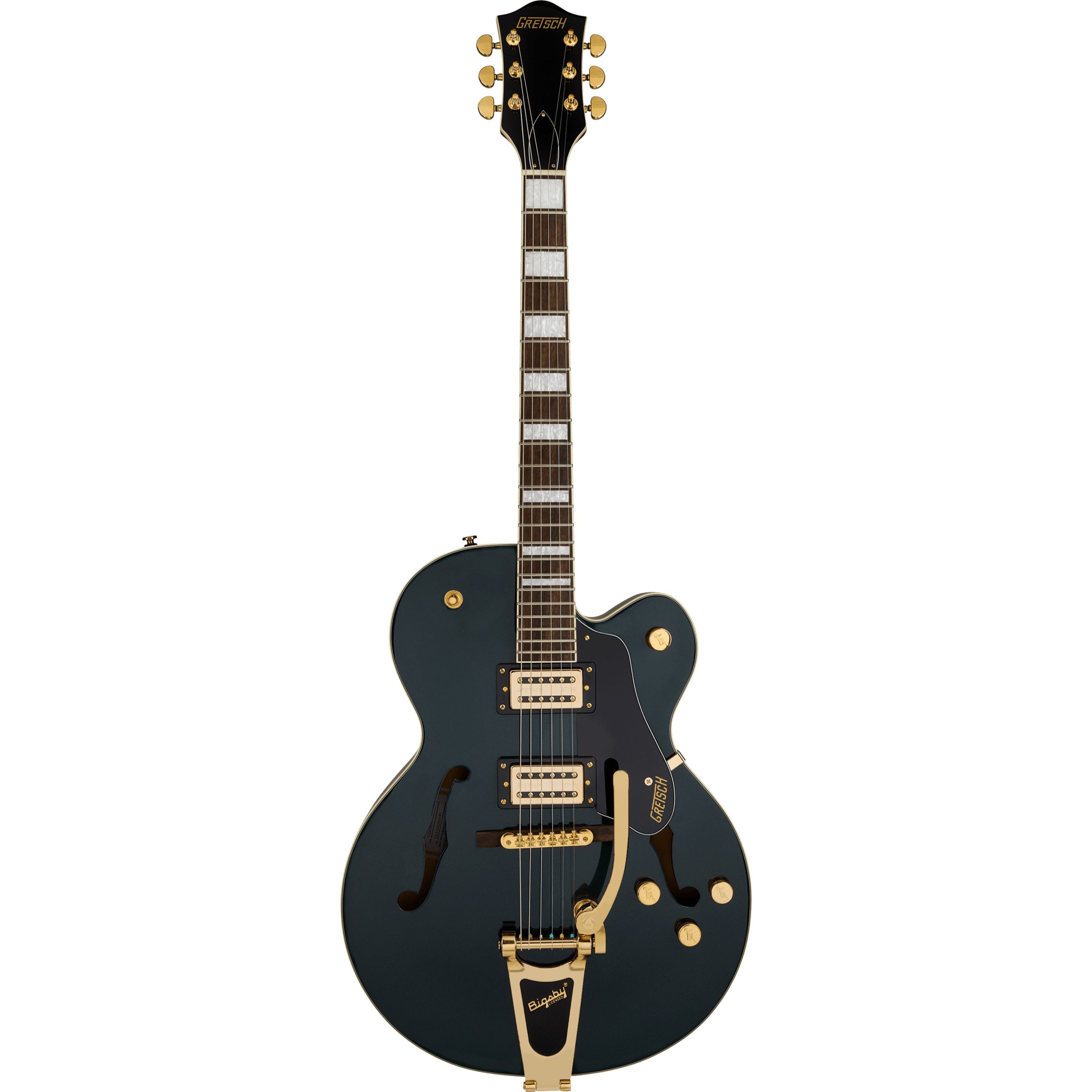 Gretsch Halbakustik-Gitarre, Halb-Akustik Gitarren, Andere Formen, G2420TG Streamliner Hollow Body with Bigsby Cadillac Green -
