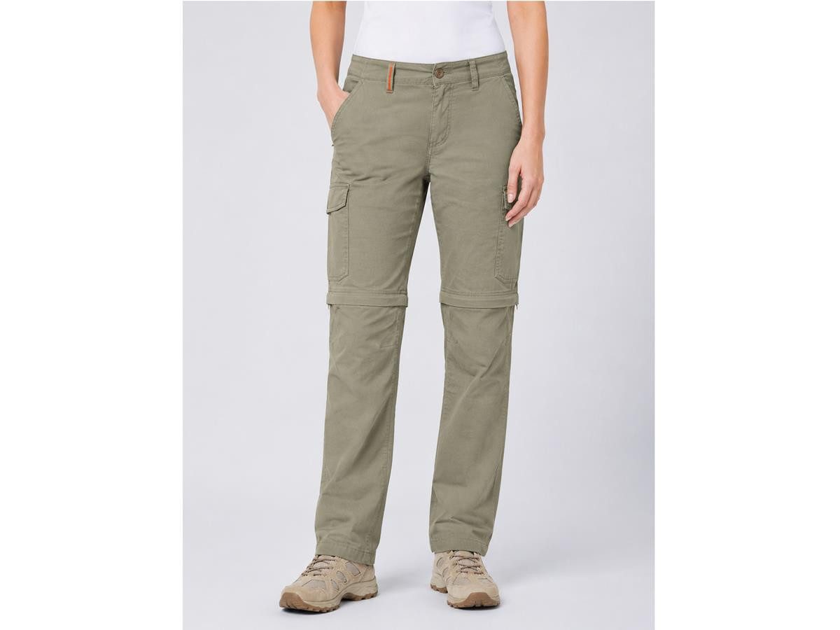 GARDENA Arbeitshose 2-in-1 Funktionshose als lange Arbeitshose oder Shorts tragbar, Baumwoll-Elasthanmischung