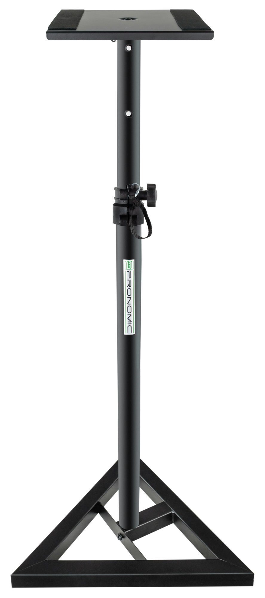 Pronomic Lautsprecherständer SLS-10 Stativ für Studio Monitor, (1-tlg., Boxenstativ für Studiomonitore - schwere Dreiecksbasis)