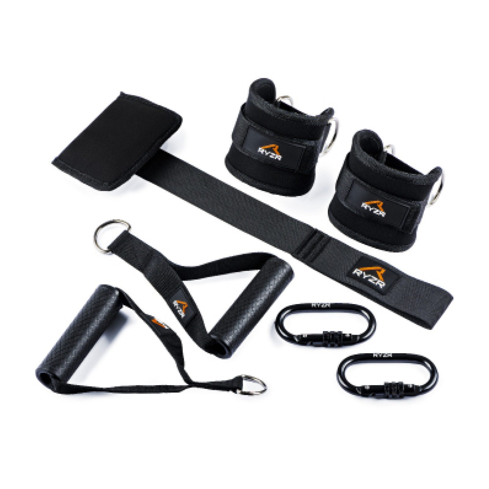 Trainingsband RYZR Workout Set - für effektives Training mit Fitnessbändern