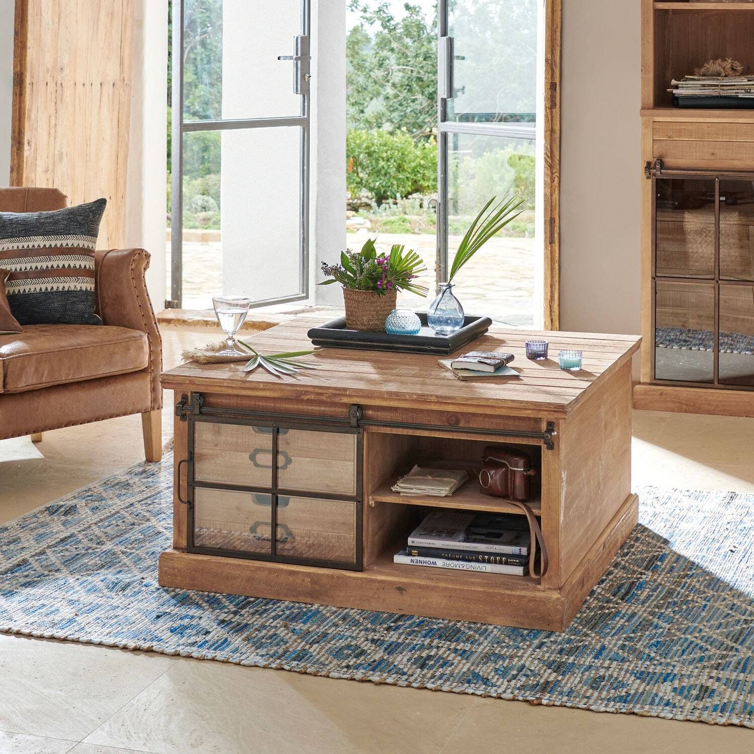 Mirabeau Couchtisch Couchtisch Finegand antikbraun
