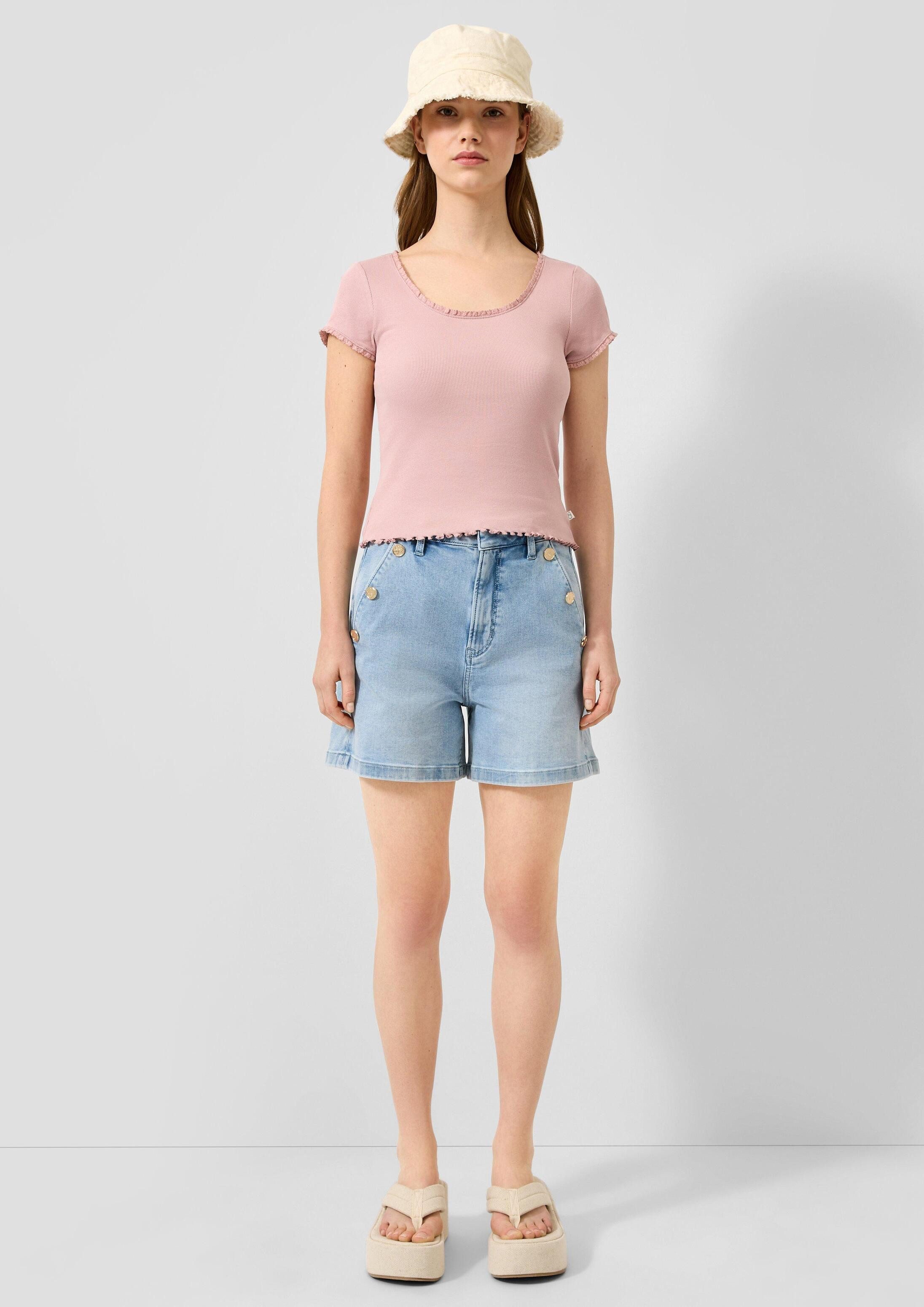 Jeansshorts Jeans-Hose MOM FIT