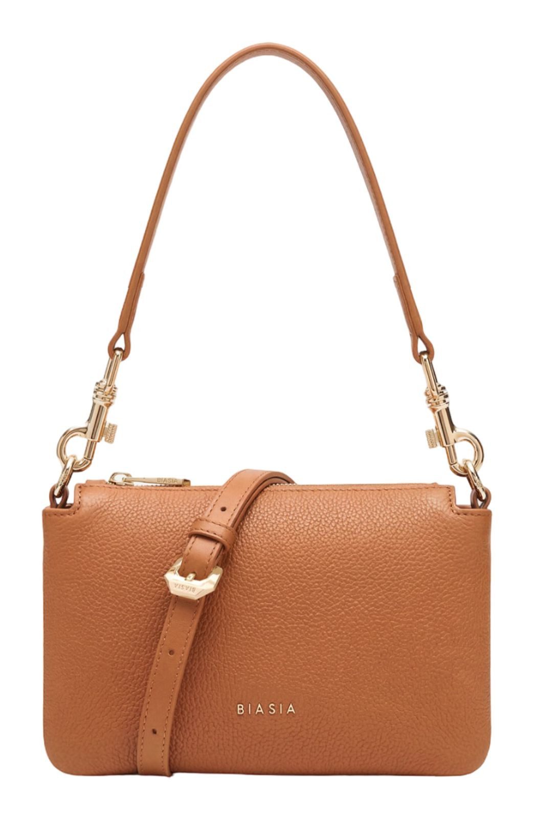 BIASIA Umhängetasche Crossbody Bag, aus echtem Leder