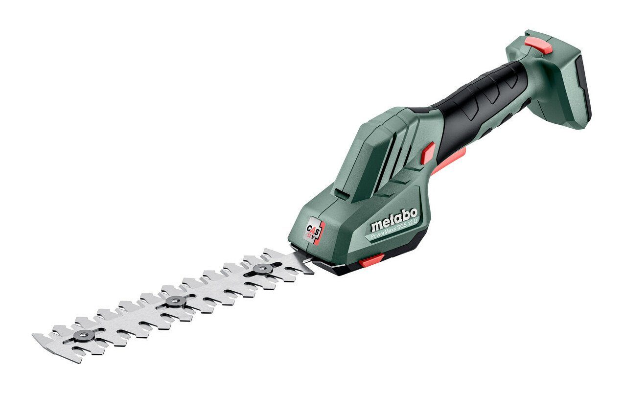 metabo Akku-Strauchschere PowerMaxx SGS 12 Q, Strauch- und Grasschere Ohne Akku im Karton