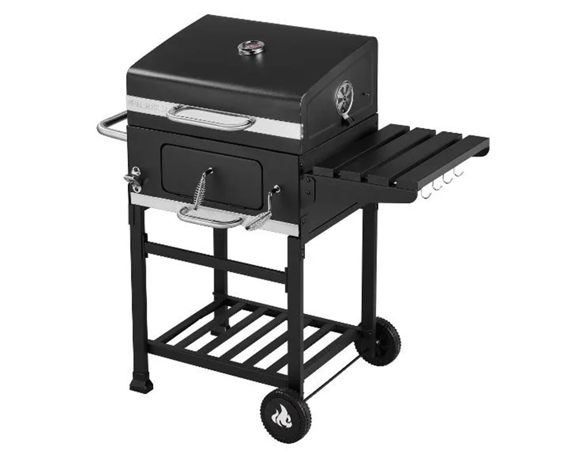 Grillmeister Holzkohlegrill Grillmeister Holzkohle-Komfortgrill Gartengrill Terassengrill Grillwag