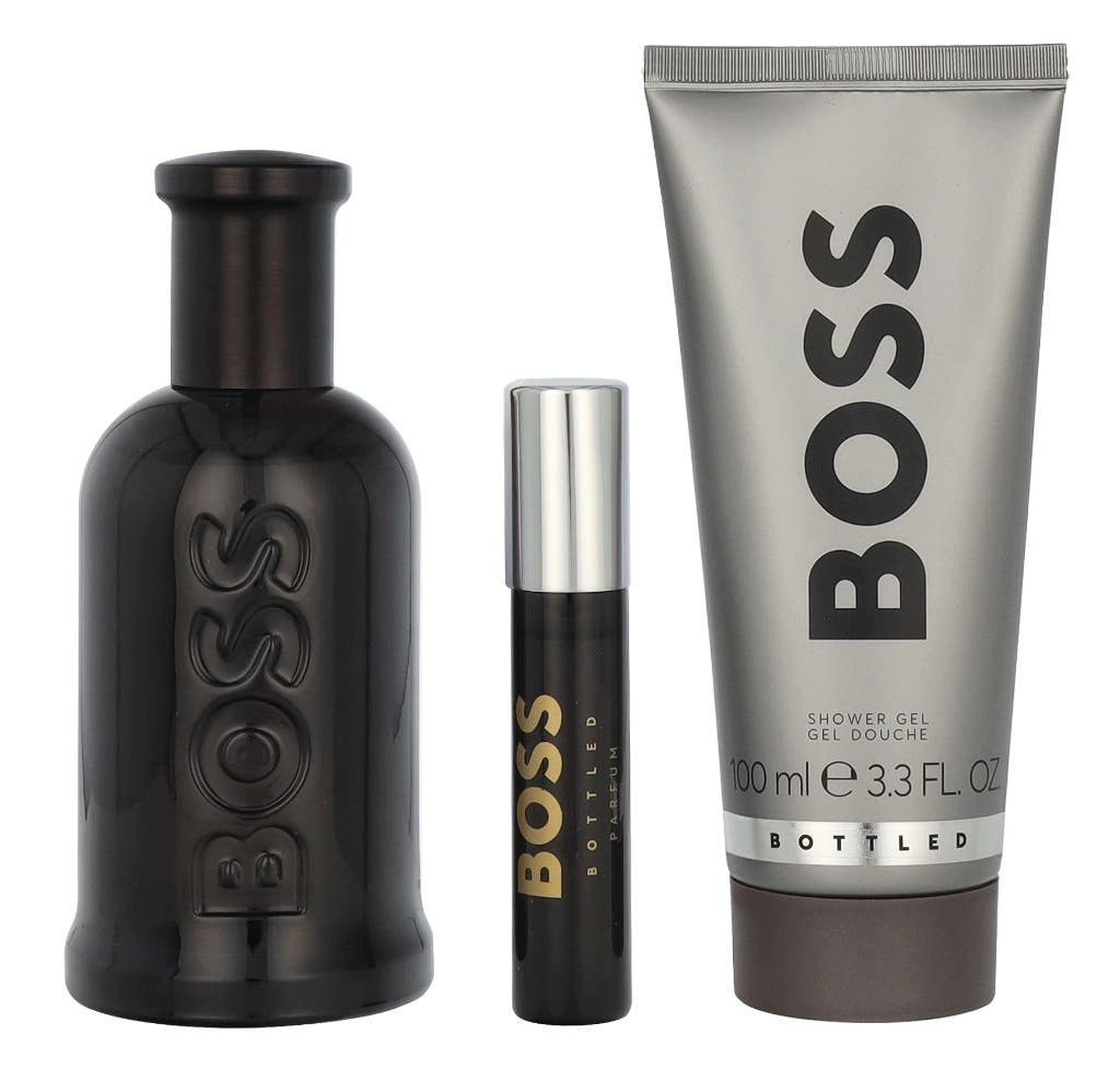 BOSS Duft-Set Boss Bottled, 3-tlg., Eau de Parfum; Eau de Parfum; Duschgel;