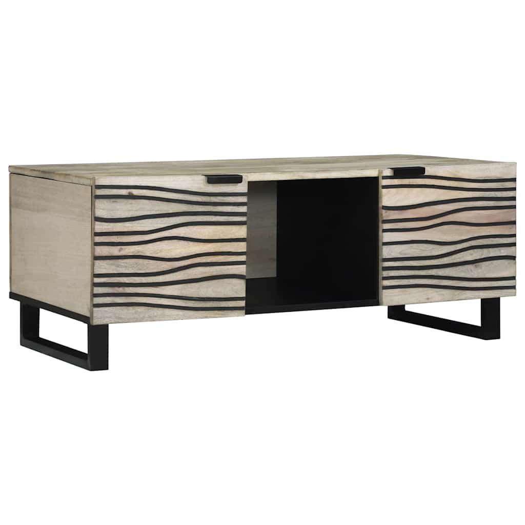 vidaXL Couchtisch Couchtisch Weiß 100 x 54 x 40 cm Holzwerkstoff (1-St)