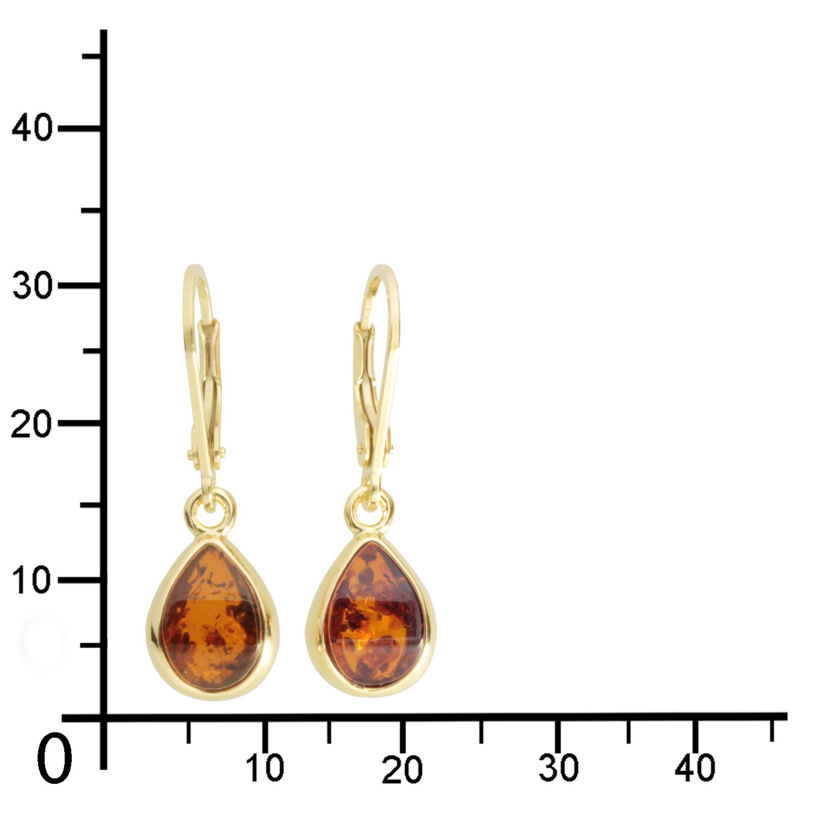 OSTSEE-SCHMUCK Paar Ohrhänger Ostsee-Schmuck Ohrhänger Enela Ohrhänger Enela (2-tlg)