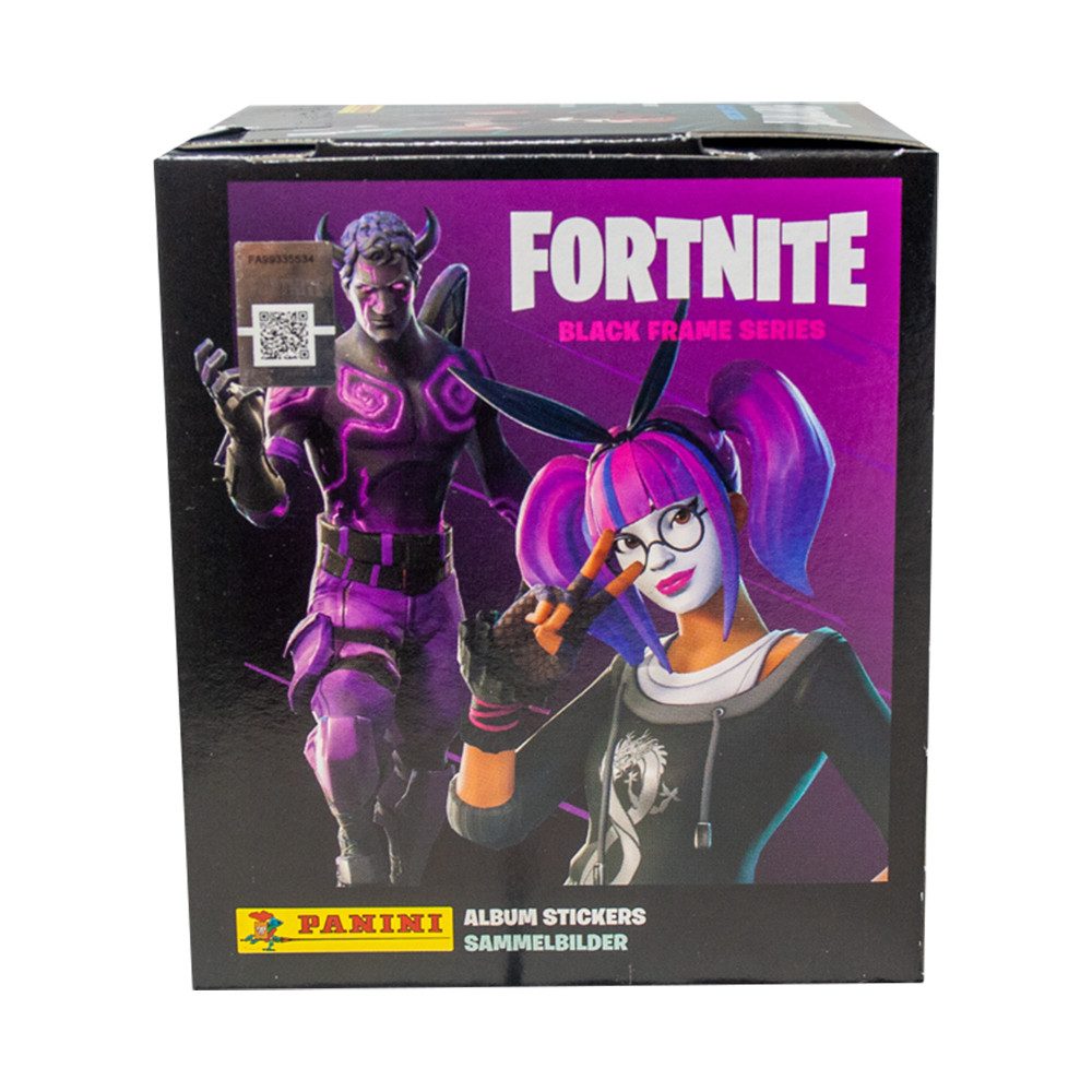 Panini Sammelkarte Fortnite 2 - Black Frame - Sammelsticker - 1 Display (50 Tüten)