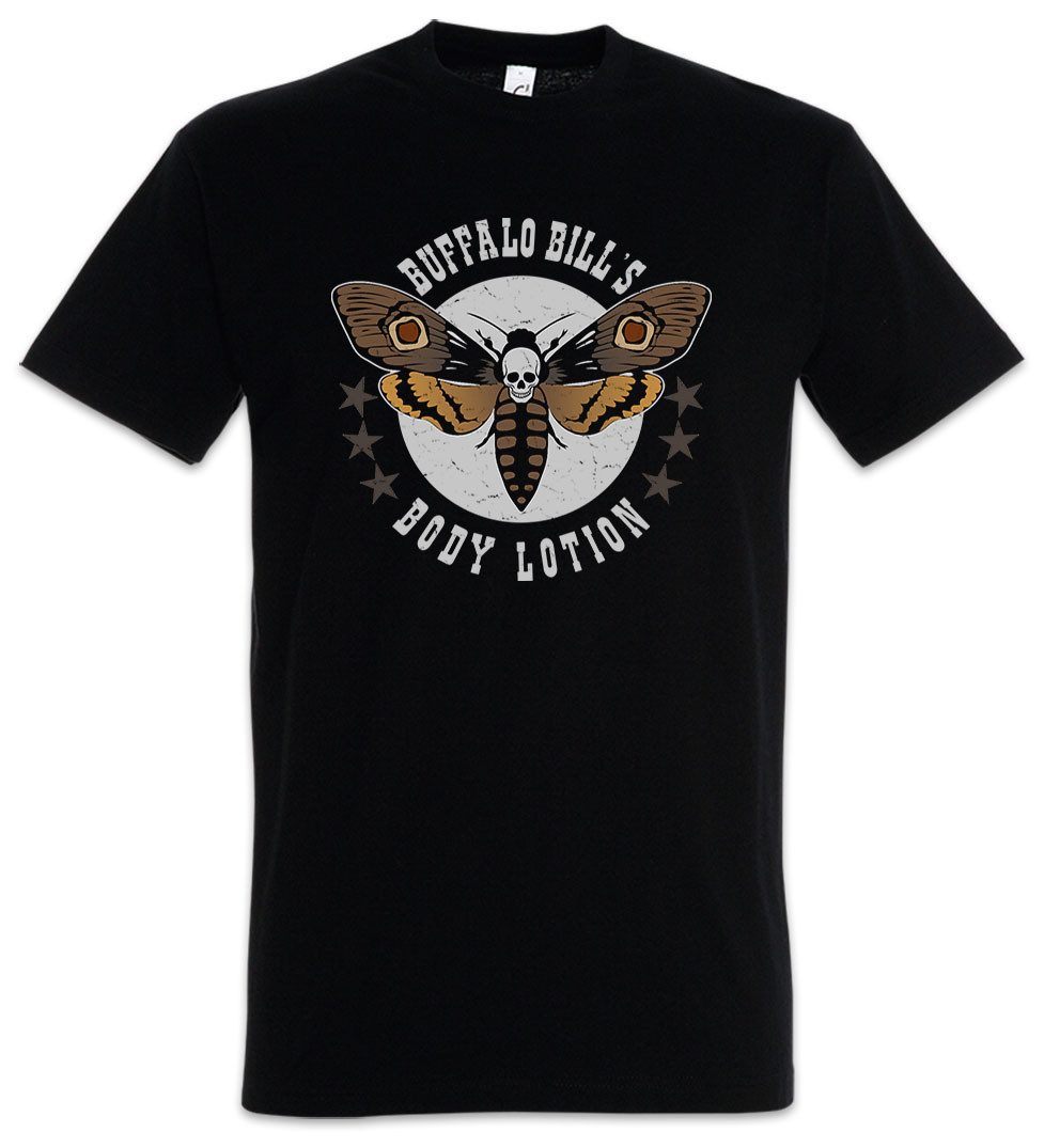 Urban Backwoods Print-Shirt Buffalo Bill's Body Lotion Herren T-Shirt Schweigen Silence Der Das (1-tlg) Lambs Hannibal Lämmer The