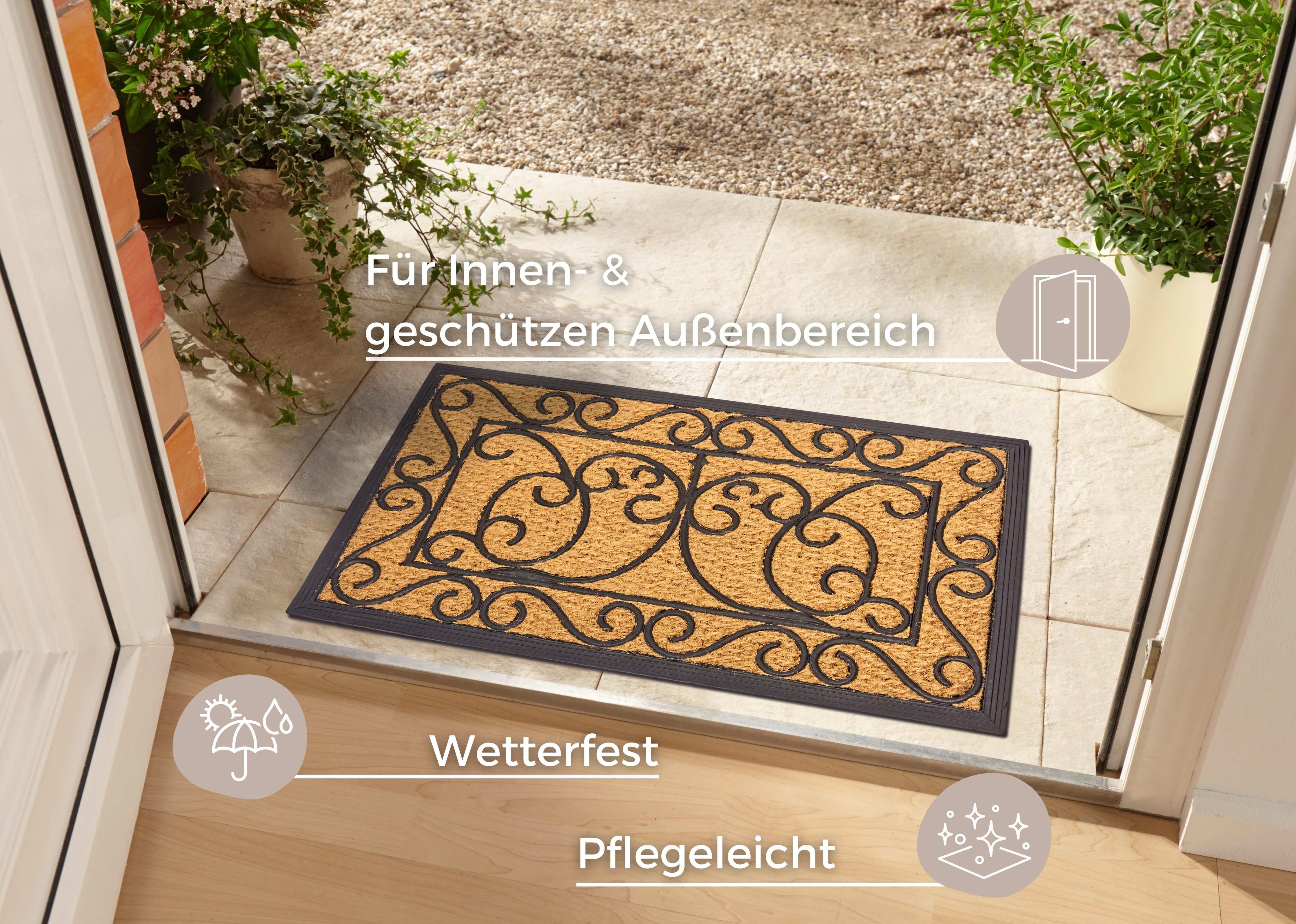 HANSE Home Fußmatte Rechteckig, Türmatte, rechteckig, günstig online kaufen