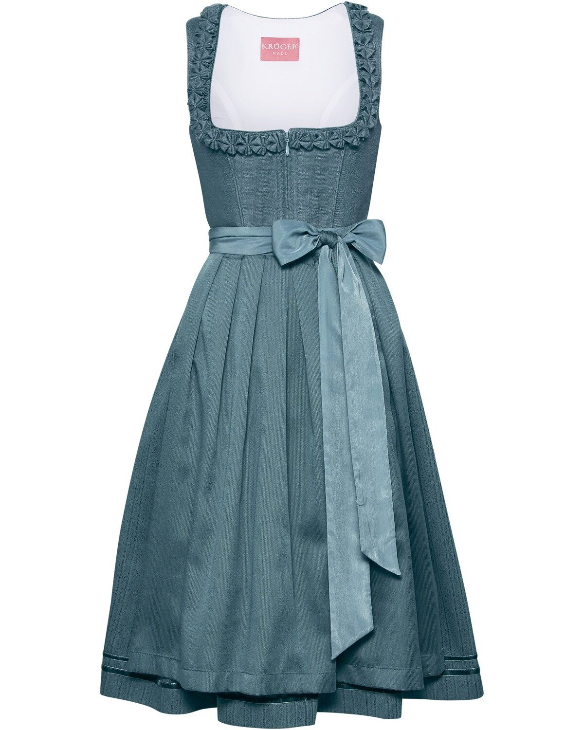 Krüger Madl Dirndl Midi-Leinendirndl