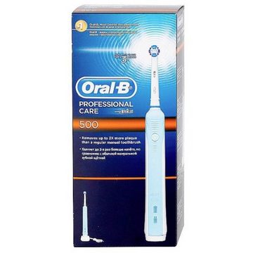 Oral-B Elektrische Zahnbürste PRO 500 CrossAction