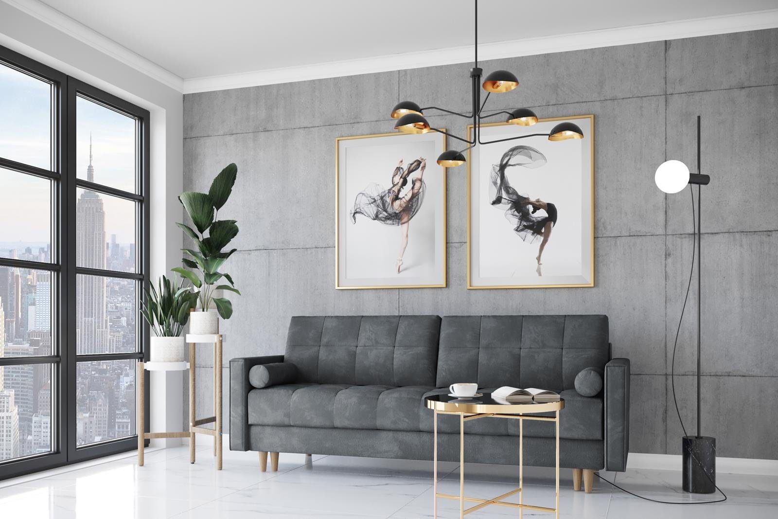 Beautysofa Schlafsofa Randvi, Couch im skandinavisches günstig online kaufen