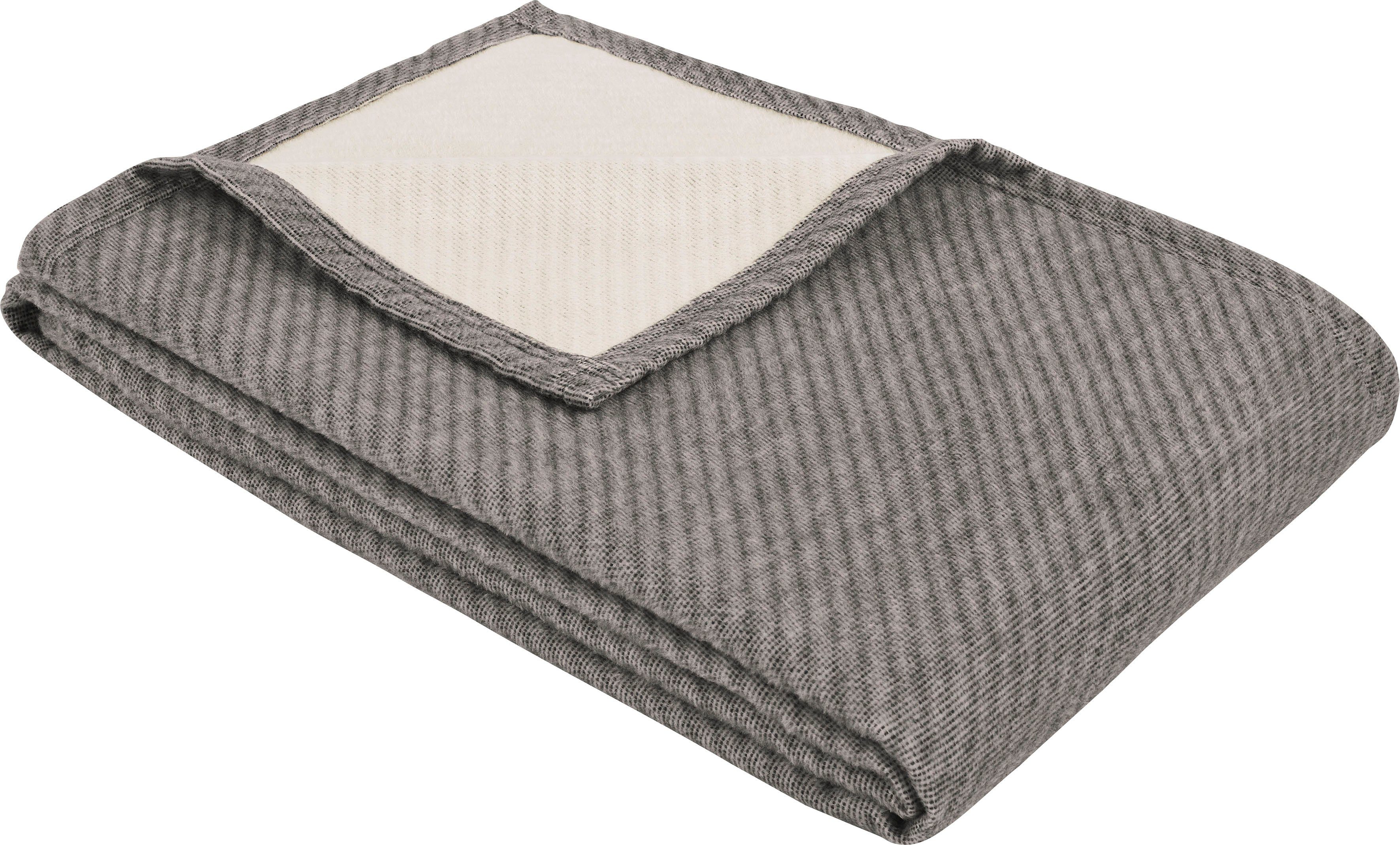 Wolldecke »Baumwoll-Tencel Decke Tennessee«, IBENA, schlicht online kaufen  | OTTO