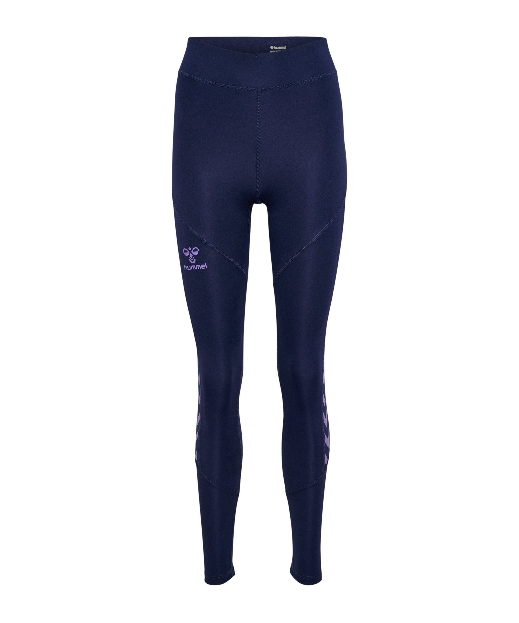 hummel T-Shirt Hummel Staltic High Waist Poly Leggings Damen Polyester
