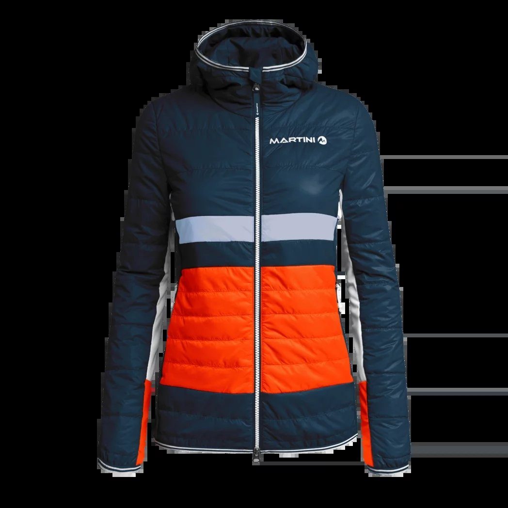 MARTINI Funktionsjacke LIBERTY navy/Orange/hellblau