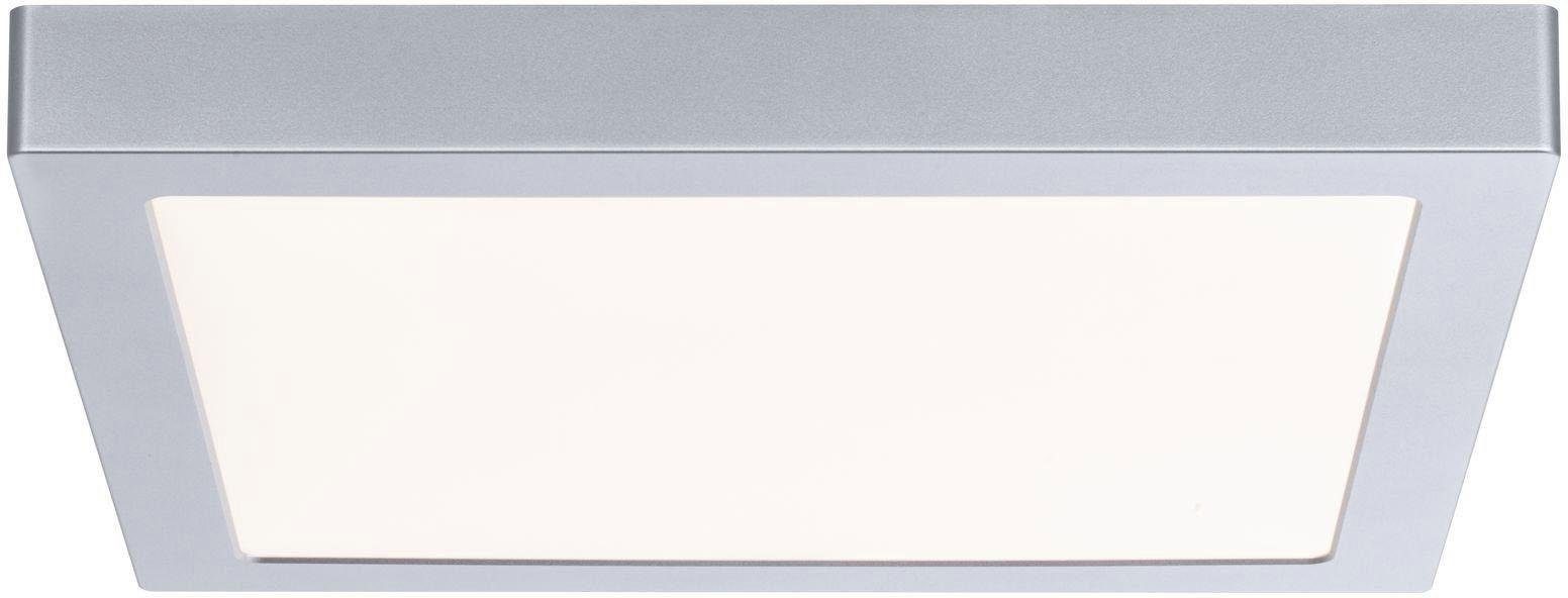 Paulmann LED Deckenleuchte Abia eckig 300x300mm 16,5W 4.000K, LED fest integriert, Warmweiß, LED-Modul, LED Deckenlampe