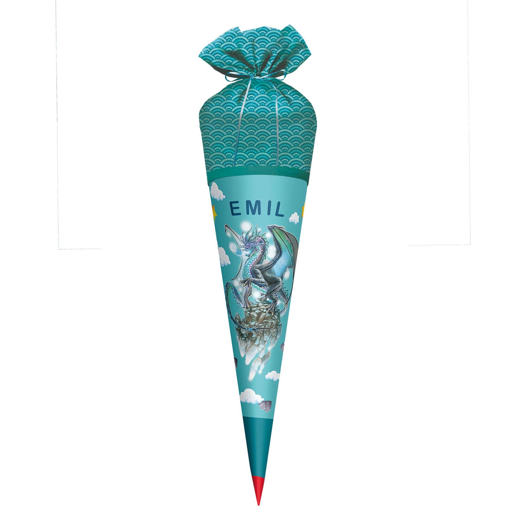 Roth Schultüte Roth Stoffbezug (Mikrofaser, 100% Polyester,120gsm, Länge 91cm)