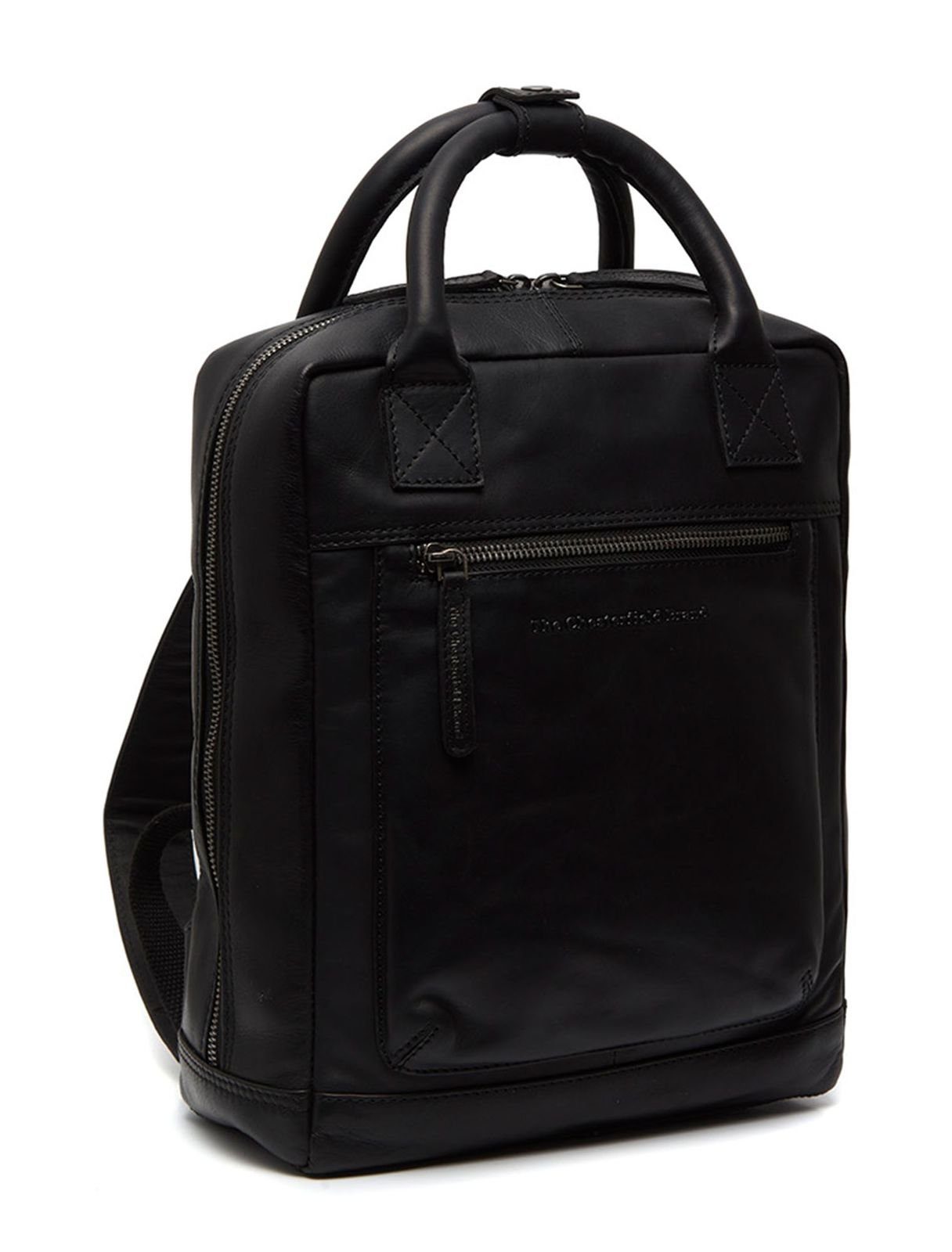 Leather Backpack Black Saar - The Chesterfield Brand