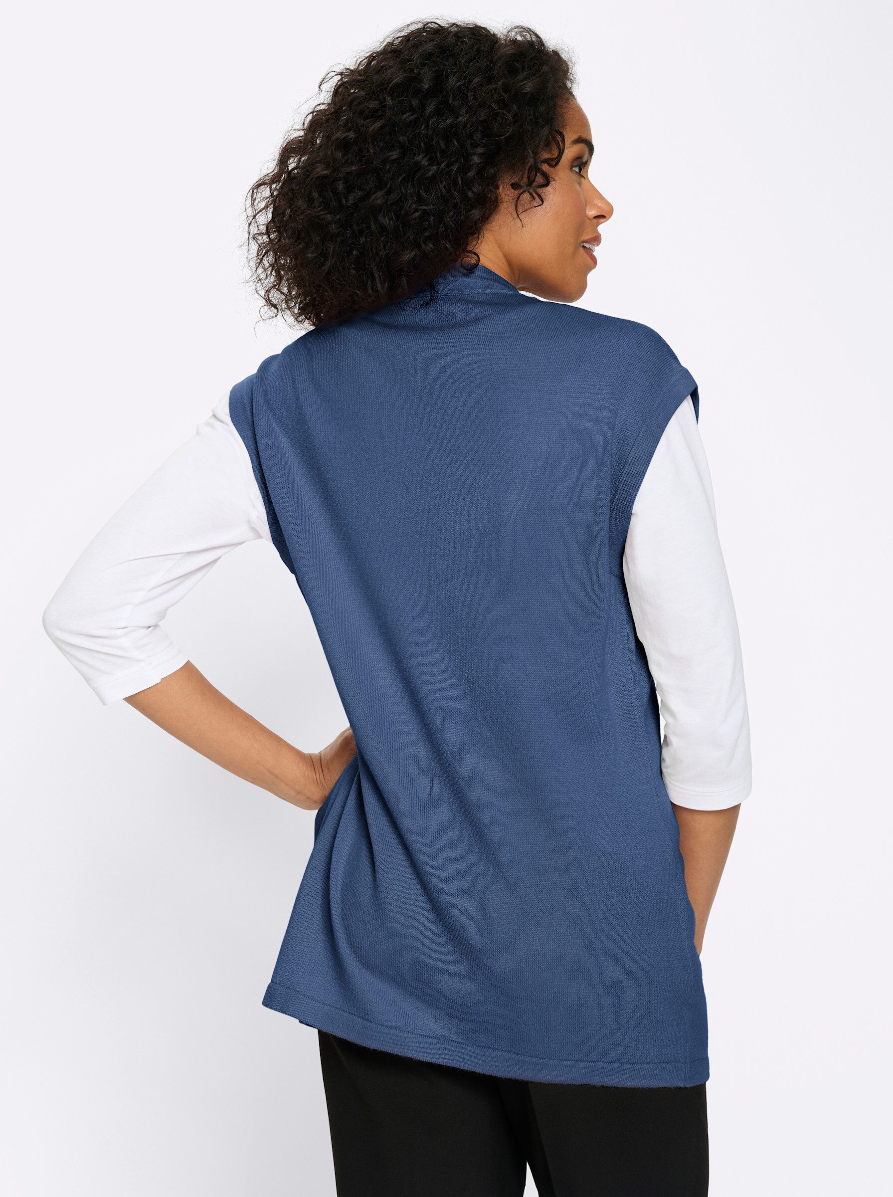 Sieh an! Strickweste Strickweste .