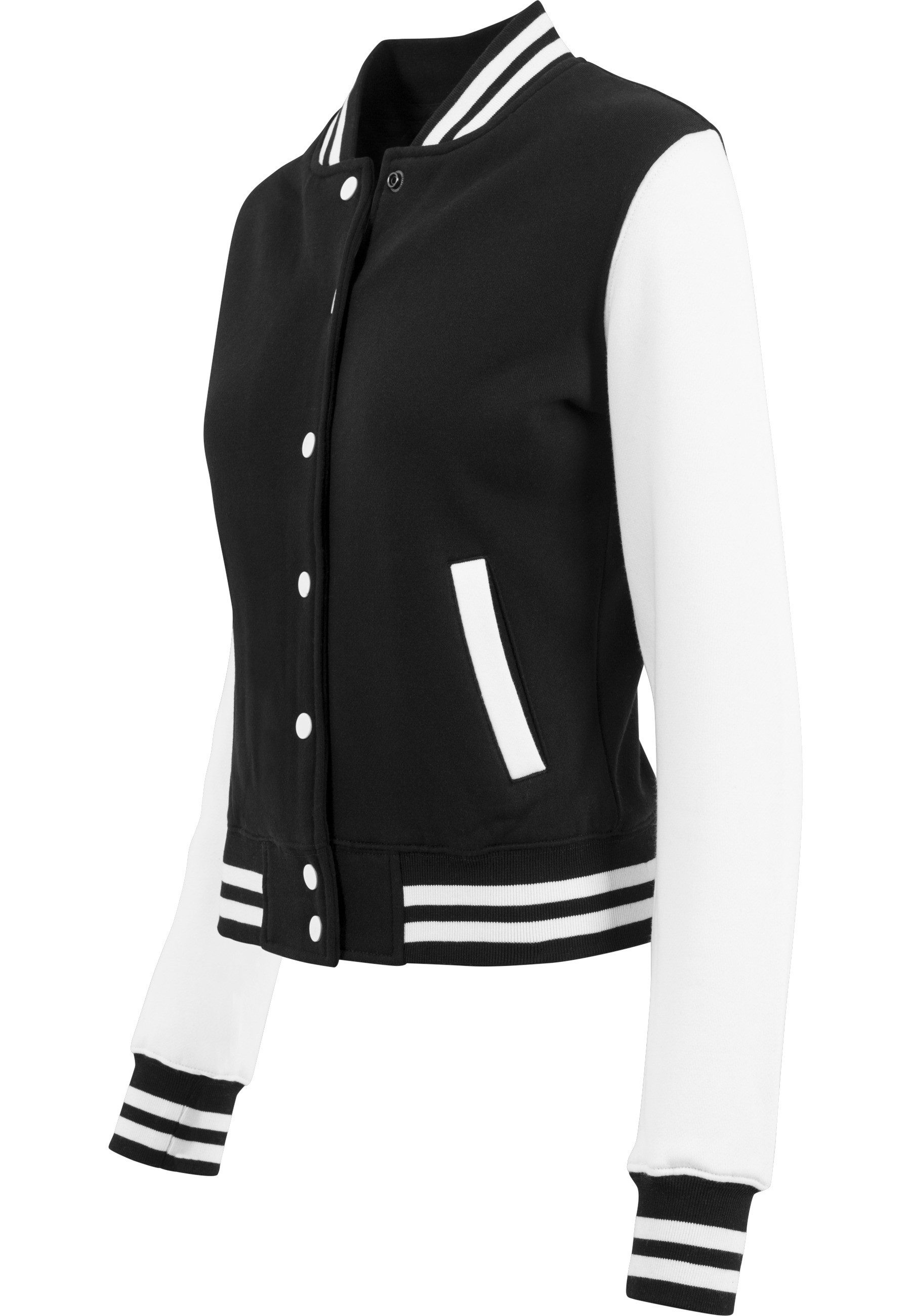 URBAN CLASSICS Allwetterjacke Urban Classics Damen Ladies 2-tone College Sweatjacket (1-St)
