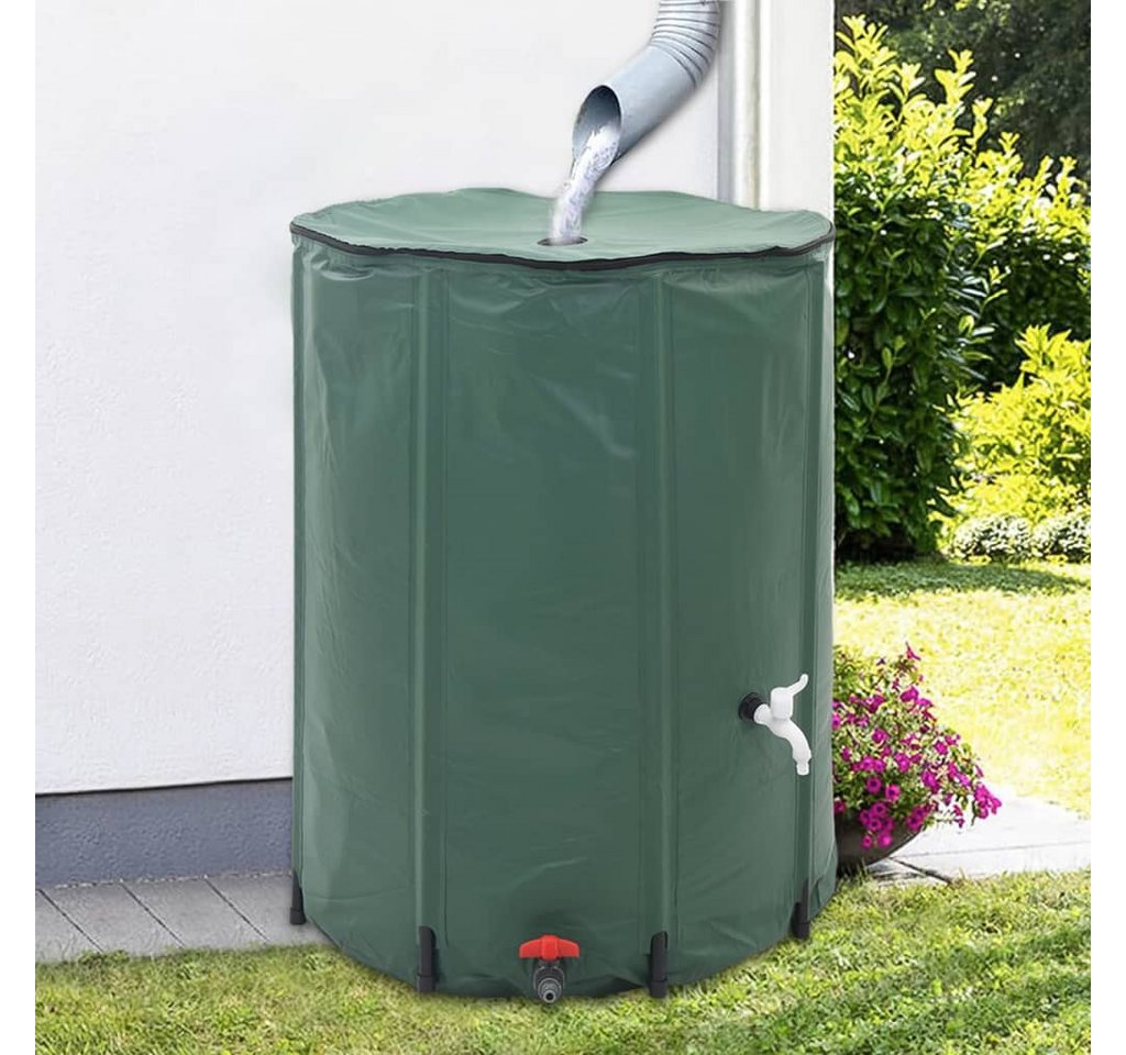 Thumbnail - vidaXL Wassertank, Wasserspeicher Regentonne Wassertank 500L klappbar
