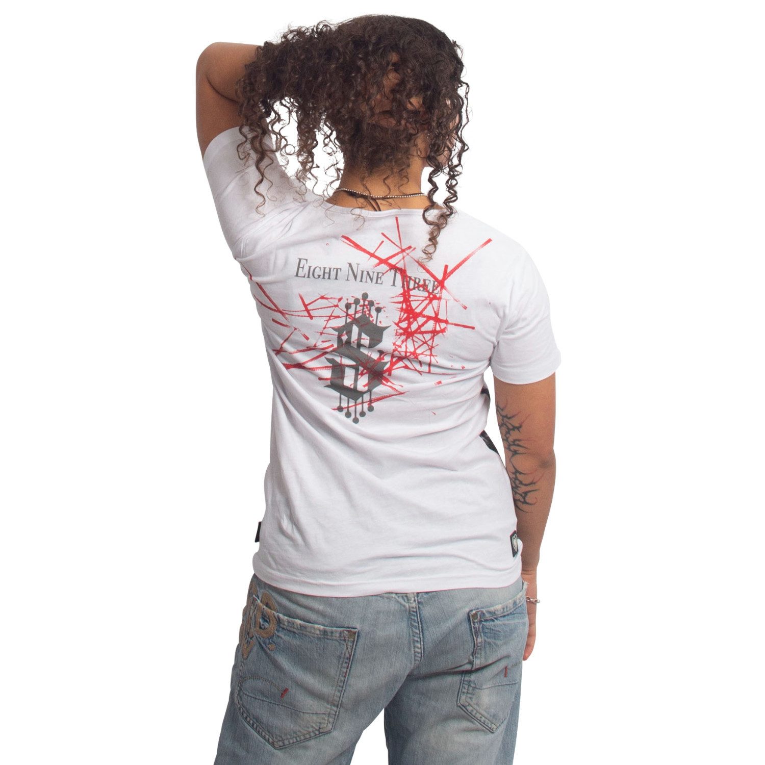 YAKUZA Rundhalsshirt Dark Angel mit Rippbündchen günstig online kaufen