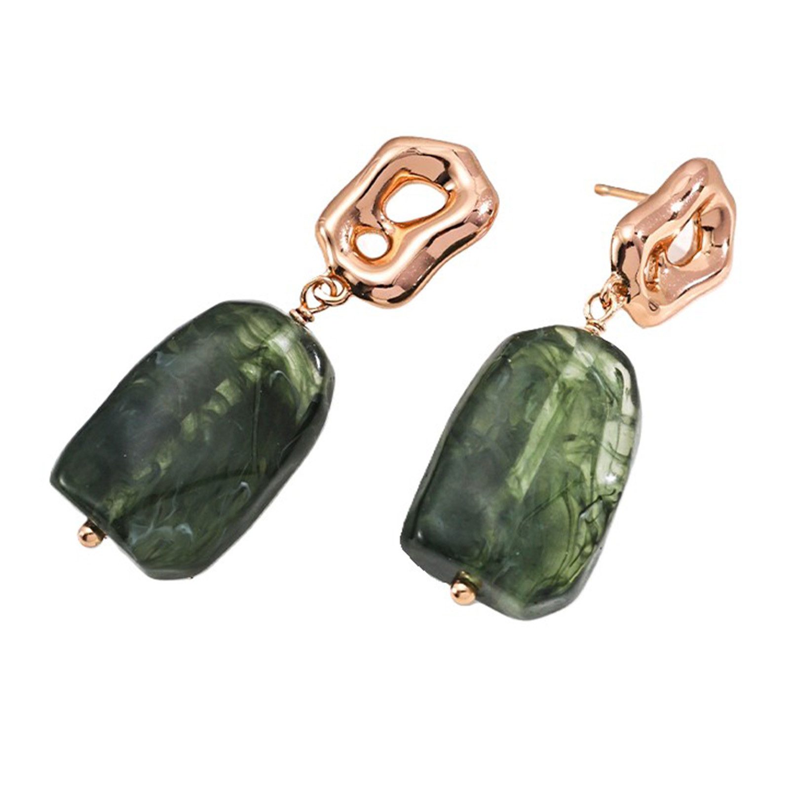 Jumpeak Paar Ohrhänger ohrringe silber 925,ohrringe grün,bernstein ohrringe,edelsteinohrringe, ohrringe silber 925,ohrringe grün,bernstein ohrringe,edelsteinohrringe