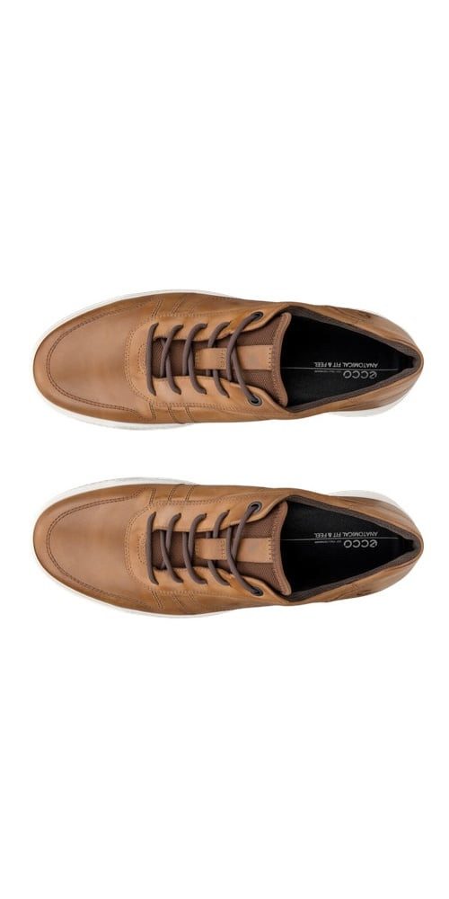 Ecco Byway Oxford (Leder) camelbraun Herren Sneaker günstig online kaufen