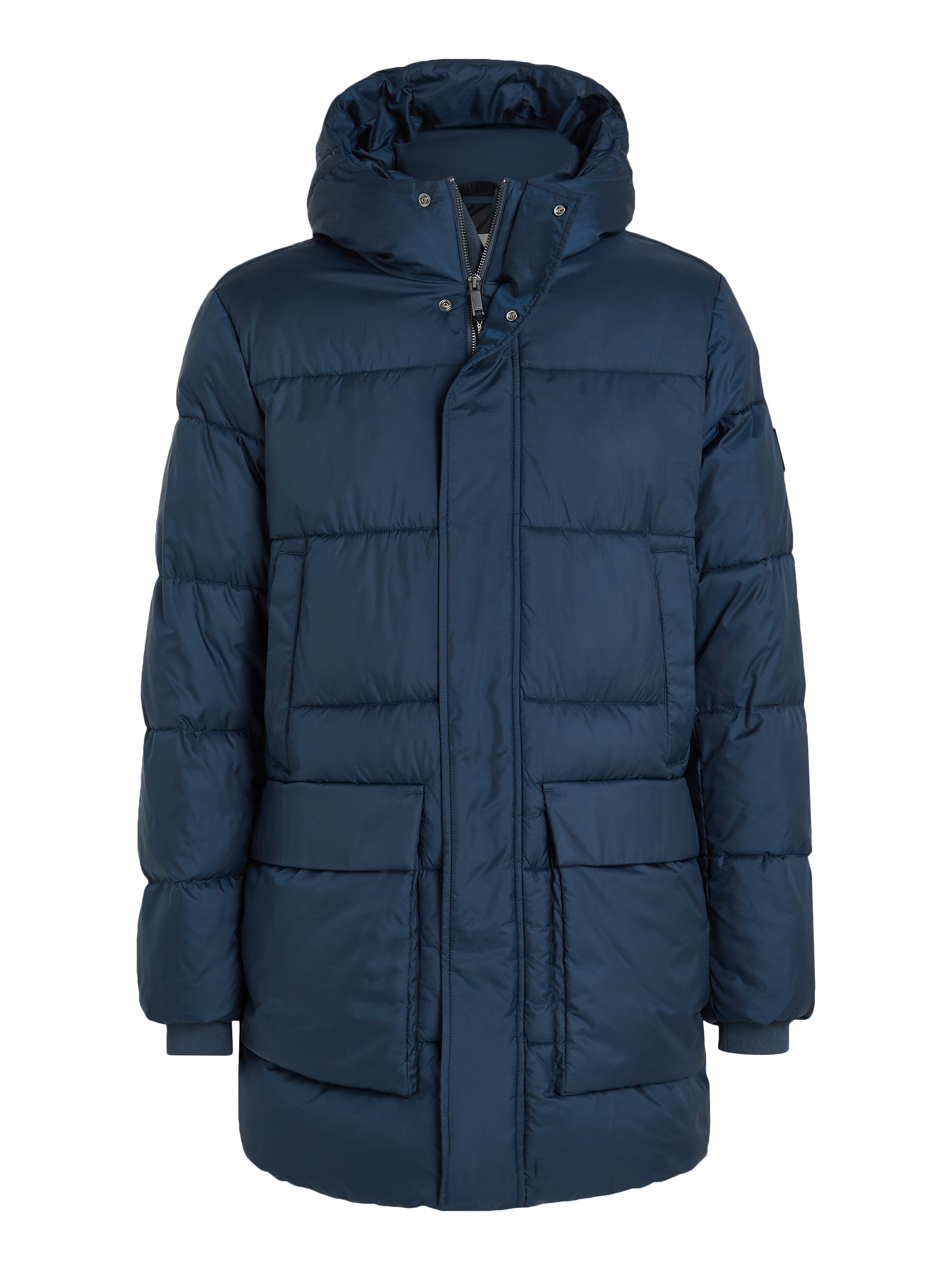 Calvin Klein Kurzmantel LONG HOODED QUILT günstig online kaufen