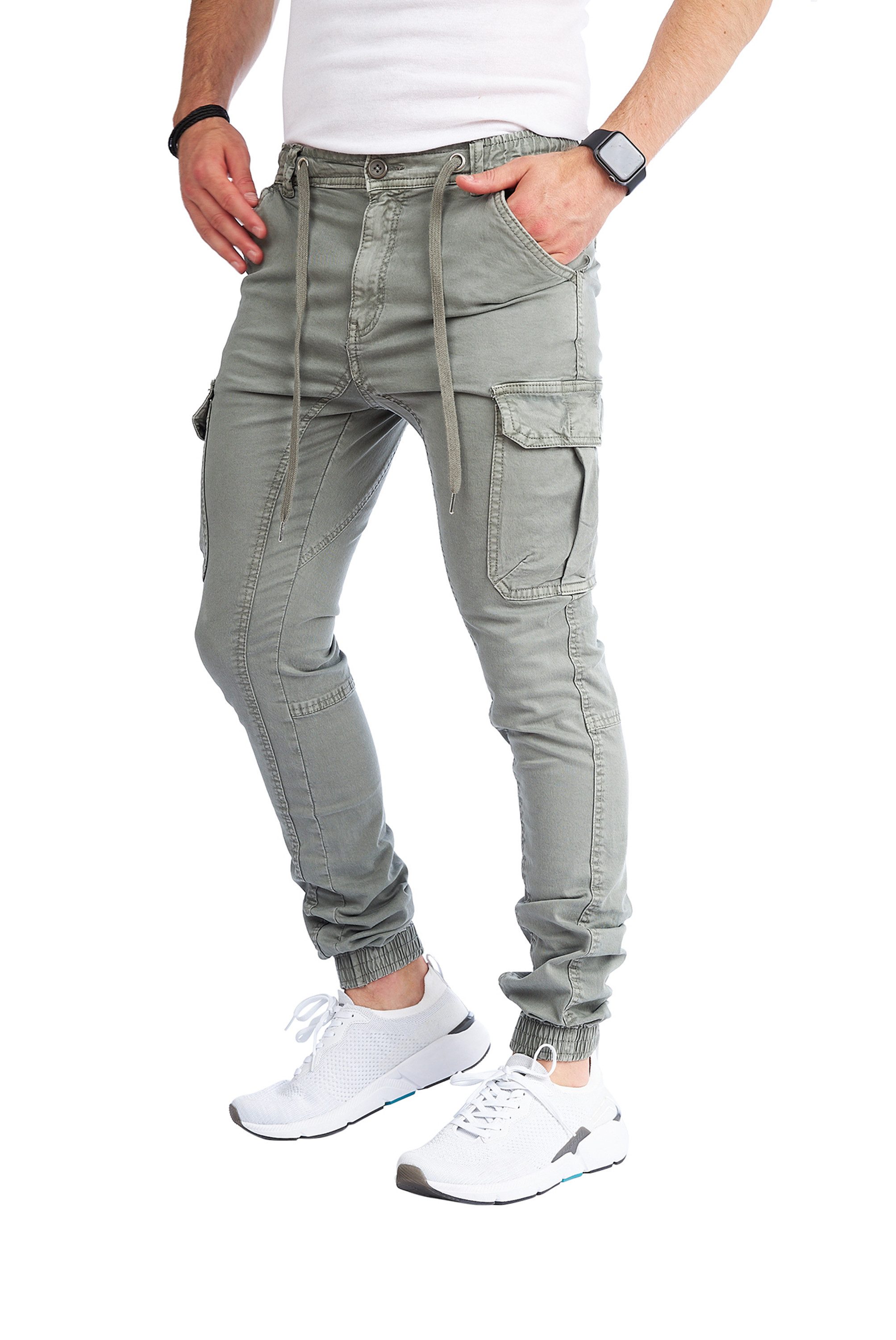 Styleko Cargohose Slim fit Cargohose Herren günstig online kaufen
