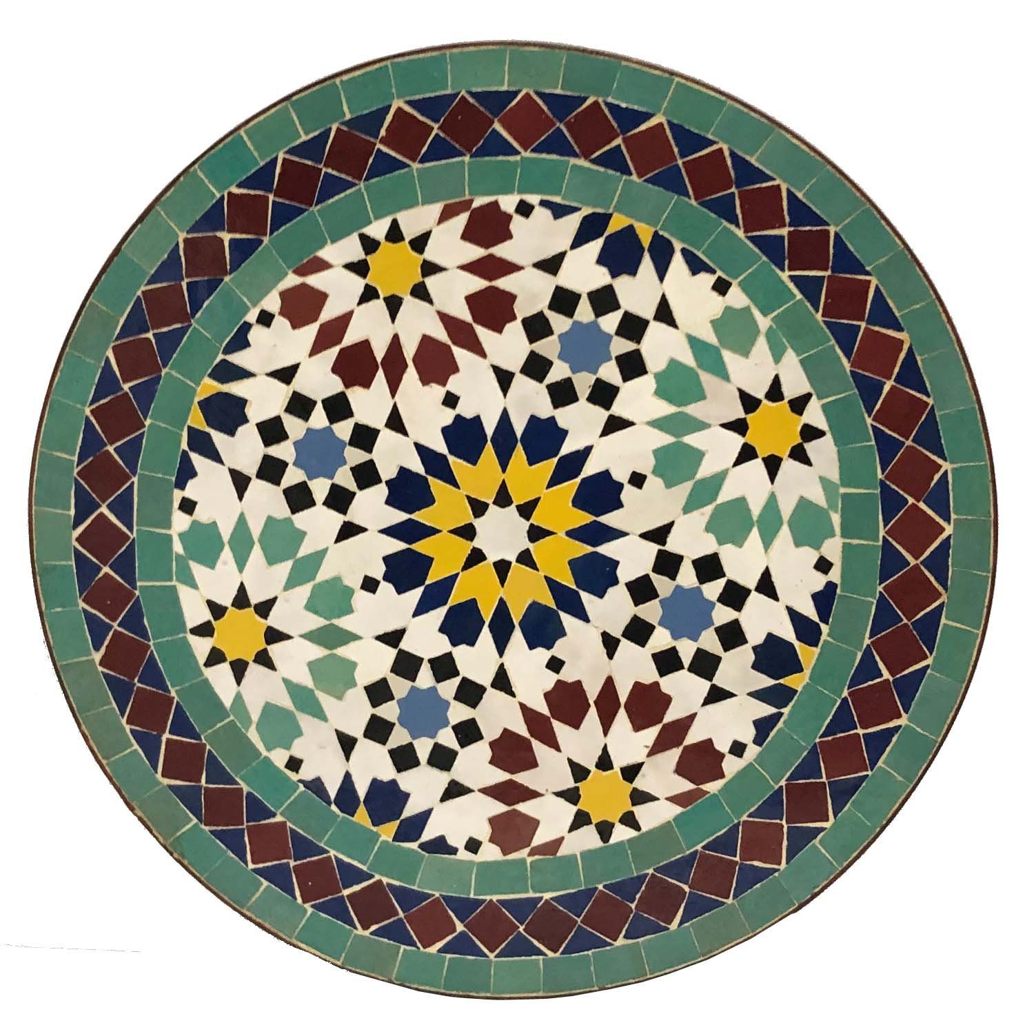 Casa Moro Beistelltisch Mosaik-Beistelltisch Ø 45cm günstig online kaufen