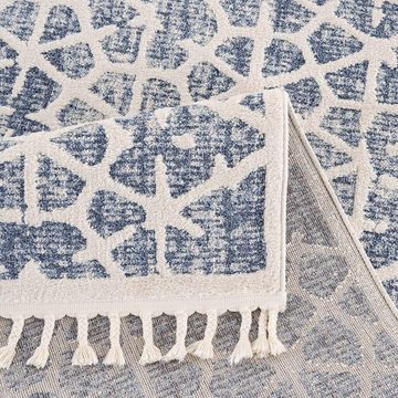 Läufer Art 1271, Carpet City, rechteckig, Höhe: 7 mm, Kurzflor, mit Kettfäden, Skandi-Muster, ideal für Flur & Diele
