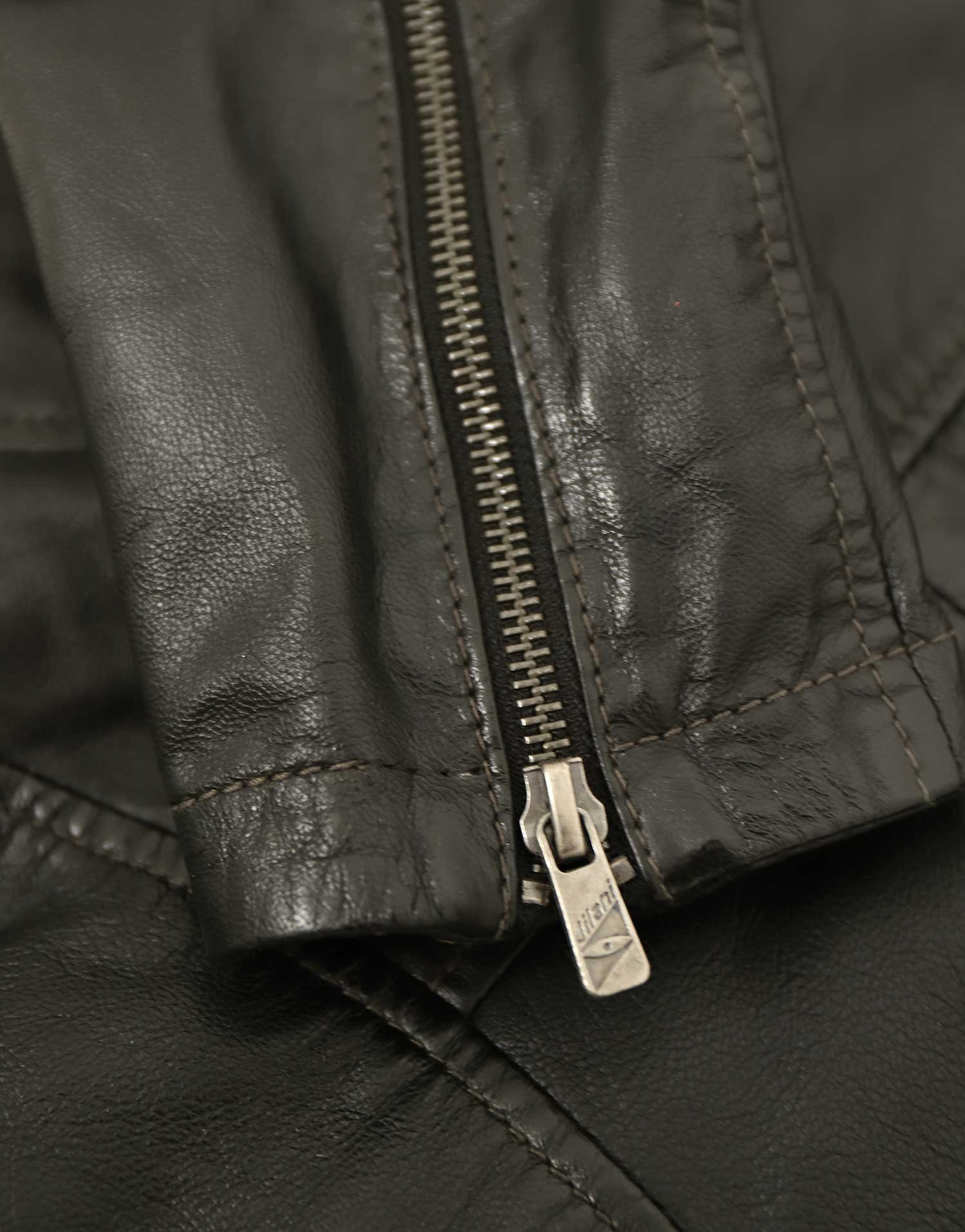 Jilani Lederjacke Jilani - Damen Lederjacke Biker Lammnappa schwarz