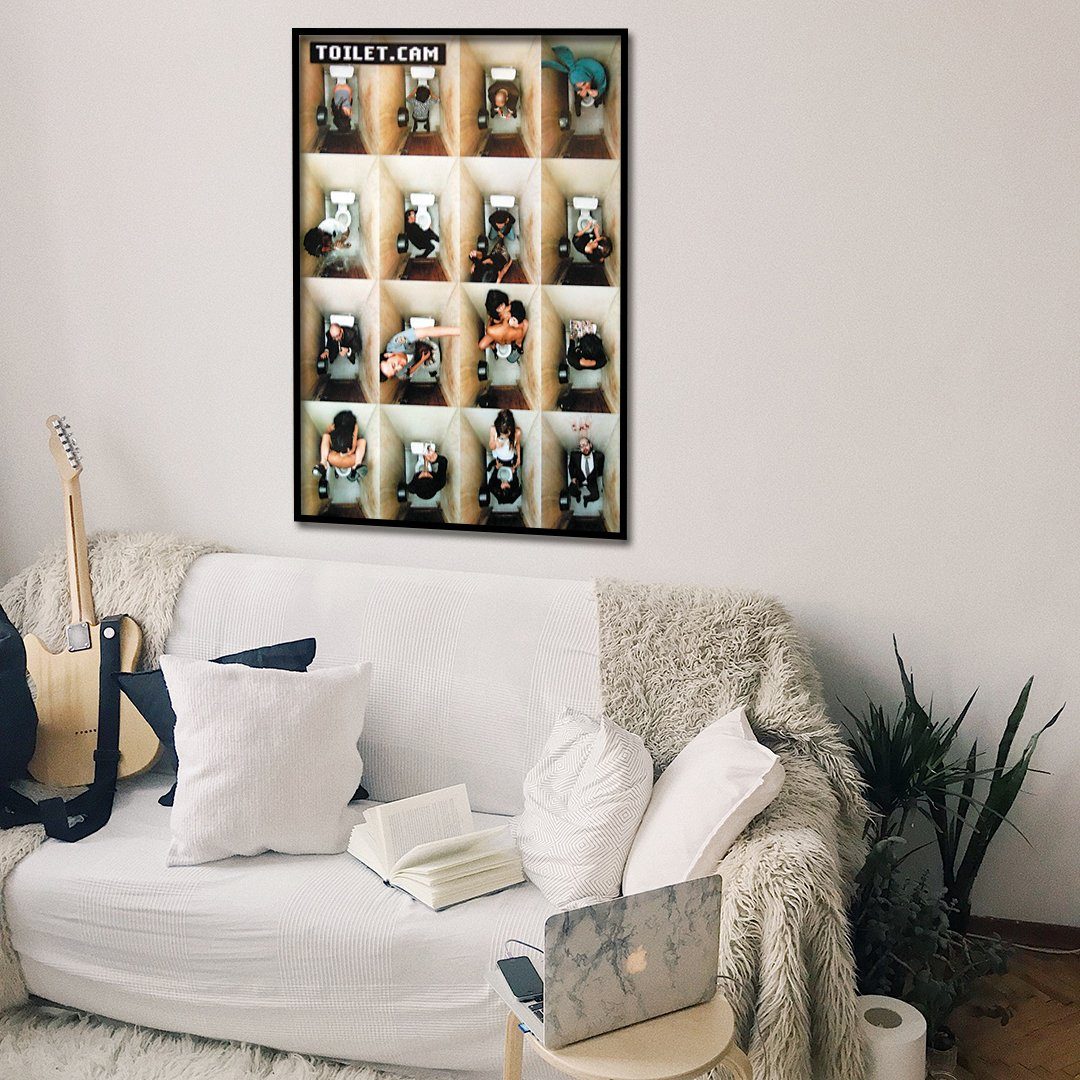 Close Up Poster Toilet.Cam Poster 61 x 91,5 cm