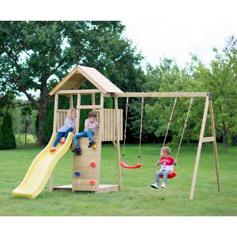 Wendi Toys Spielturm Wendi Toys Pinguin, BxTxH: 340x280x270 cm