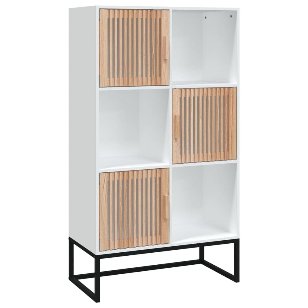 vidaXL Highboard Highboard Weiß 70x35x125 cm
