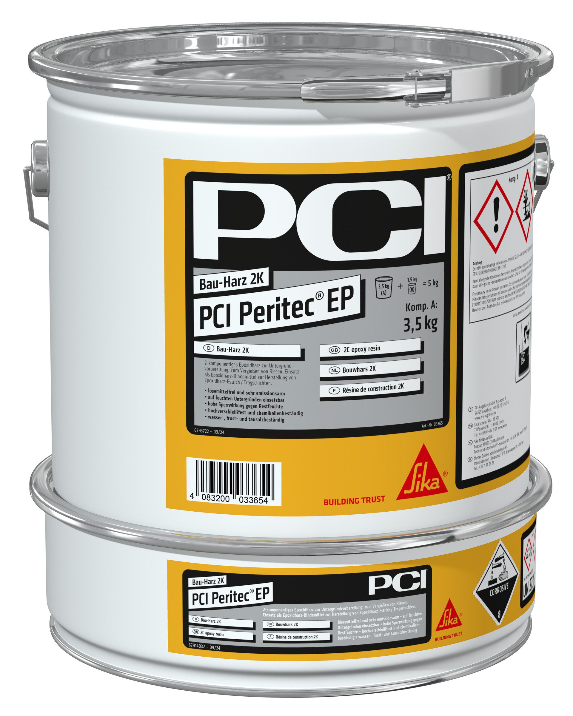 PCI Haftgrund PCI Peritec® EP 2K-Set transparent 5 kg